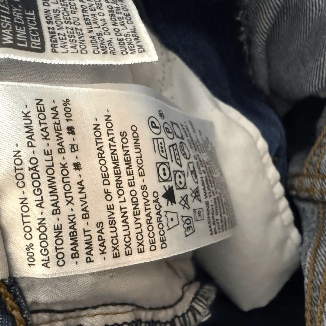 Levi's Levi's Premium Jeans Womens 26x32 Straight Leg Denim High Rise Cotton Blue Modern Straight Women 26 32 Blue Denim (Pre-owned) Size 26" / US 2 / IT 38 - 6 Thumbnail