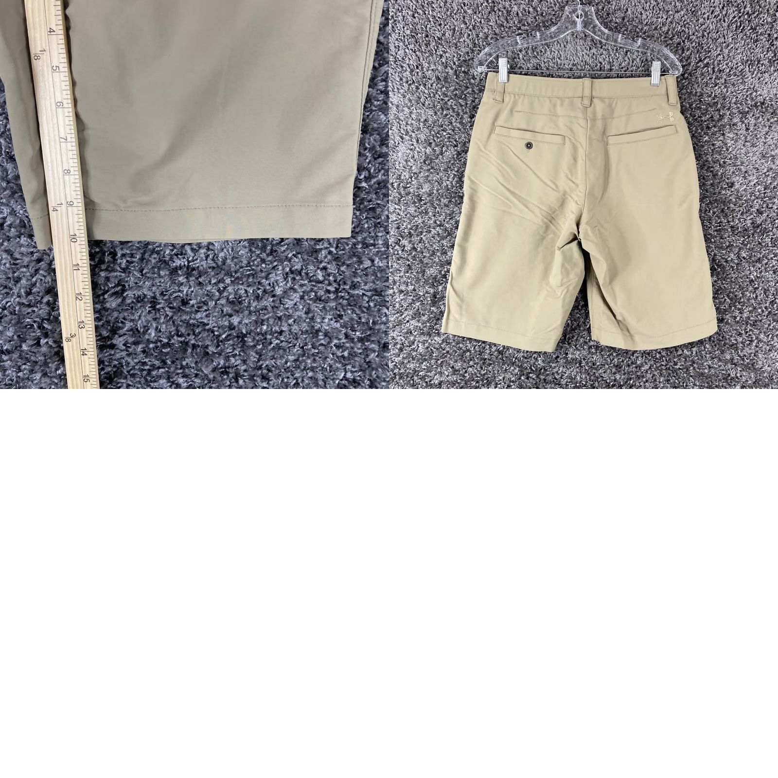 Under Armour Under Armour Short Chino Men 30 Brown Regular Size Men's Chino Shorts 30 Brown Under Armour Size US 30 / EU 46 - 8 Thumbnail