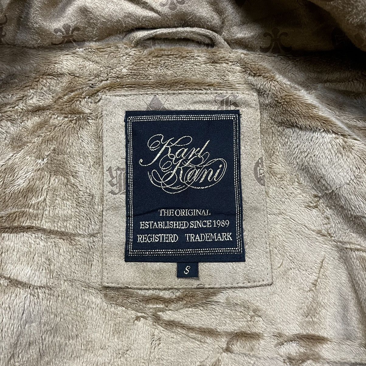 Karl Kani Vintage y2k Karl Kani fur hoodie monogram jacket 2 way Size US S / EU 44-46 / 1 - 9 Thumbnail