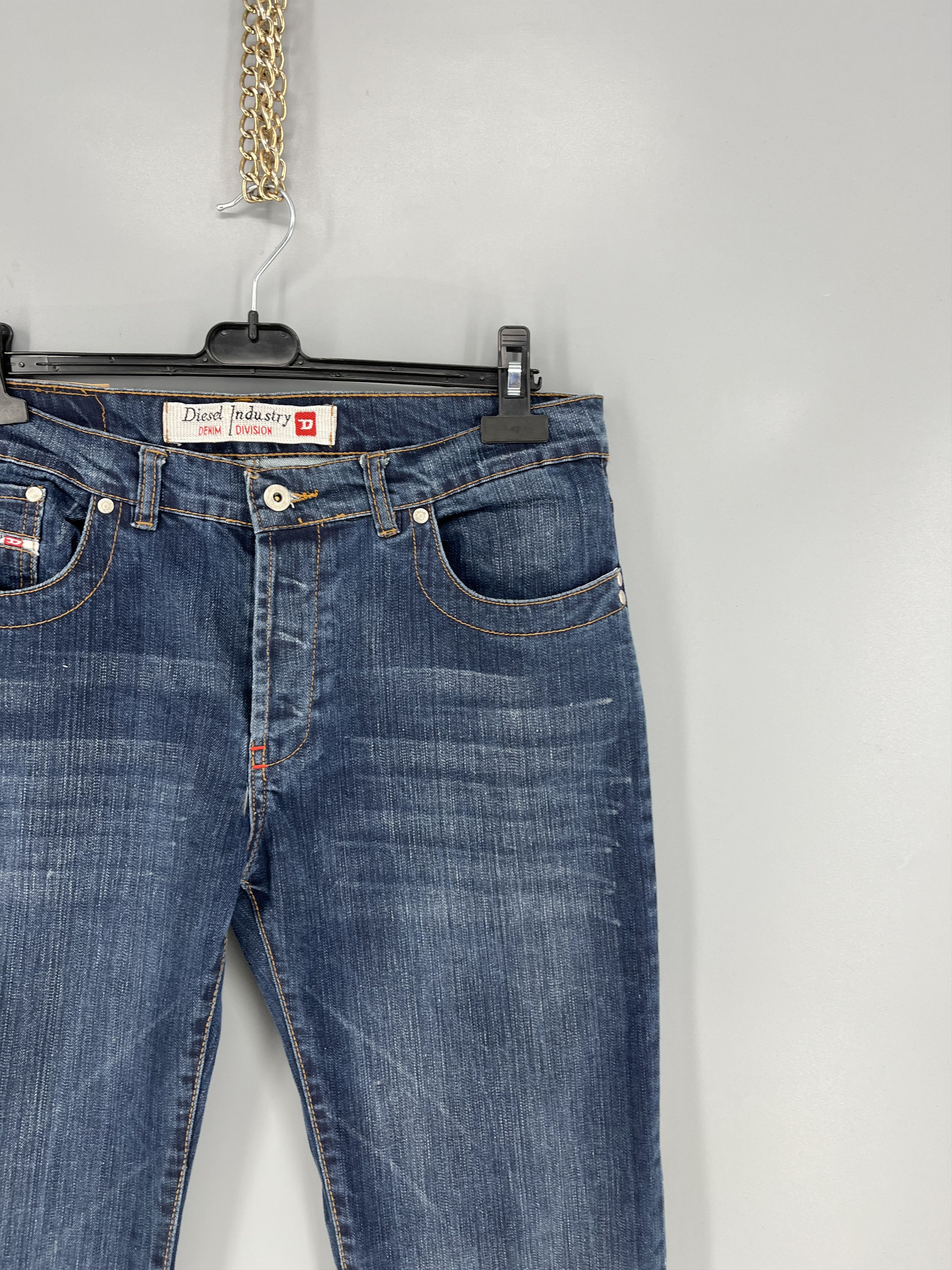 Diesel Vintage Diesel Industry Blue Denim Jeans Size-32 Size US 32 / EU 48 - 3 Thumbnail