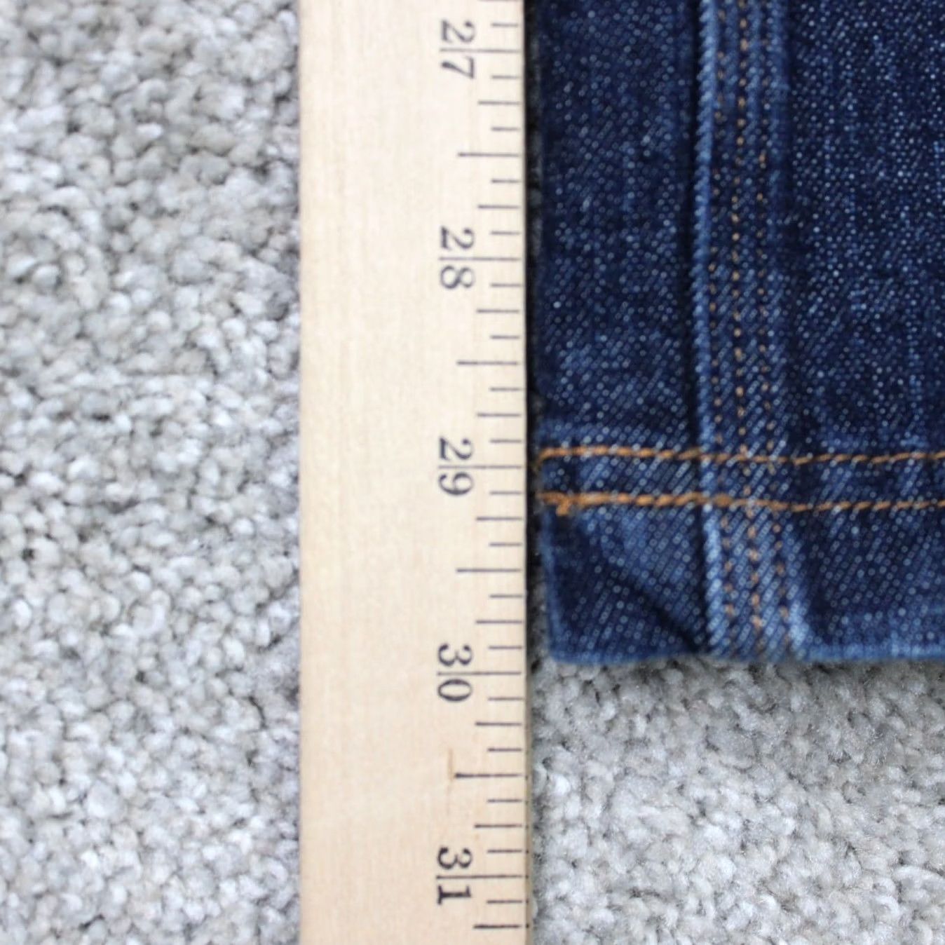 Vintage Duluth Jeans Mens 44x30 Blue DuluthFlex Ballroom Relaxed Fit Carpenter Stretch Size US 44 / EU 60 - 3 Thumbnail