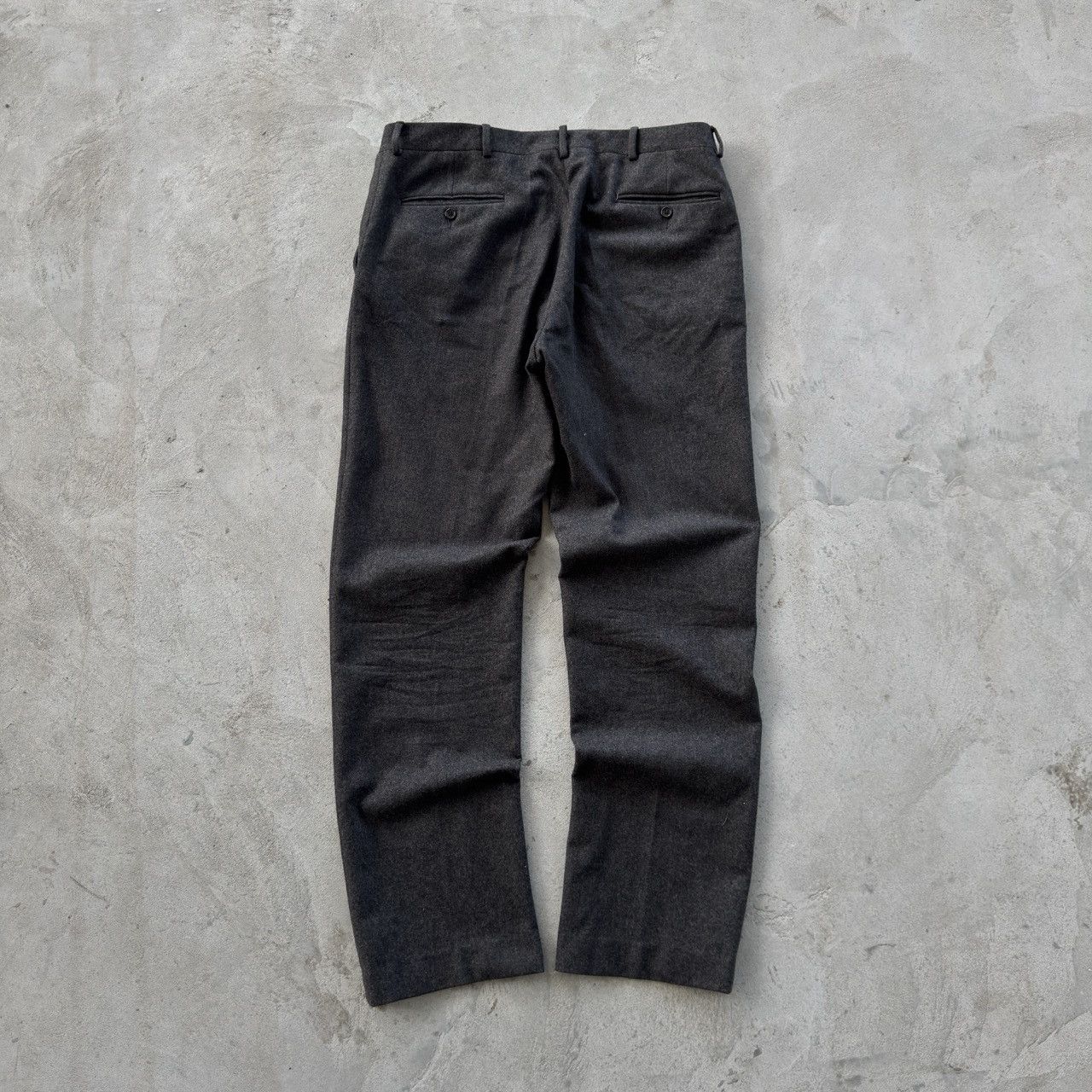 Polo Ralph Lauren Polo Ralph Lauren Made In Italy Virgin Wool Pants Grey 36R Size US 36 / EU 52 - 2 Thumbnail