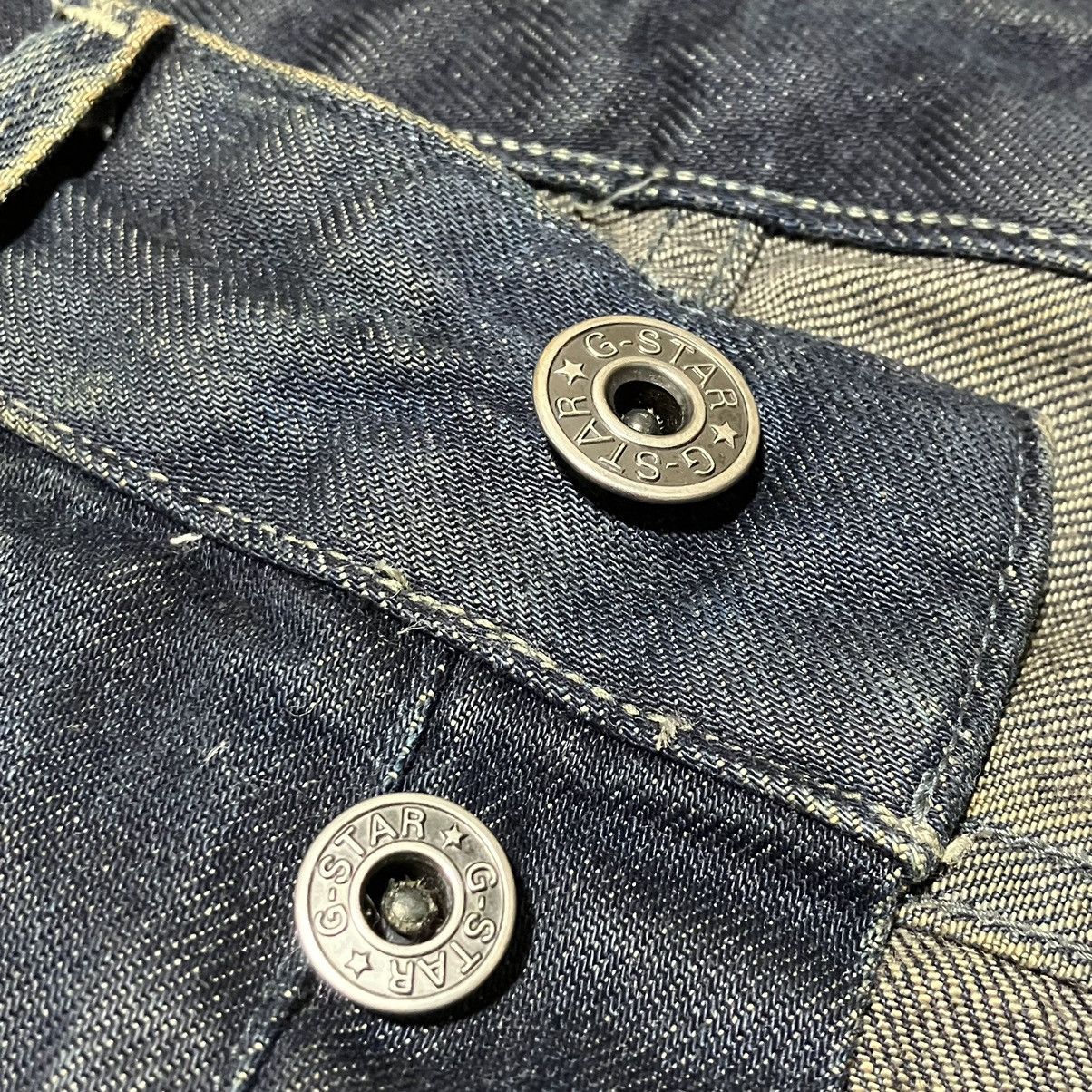 G-Star G-Star Raw Type C 3D Loose Tapered Dirty Blue Denim Jeans Size US 32 / EU 48 - 13 Thumbnail
