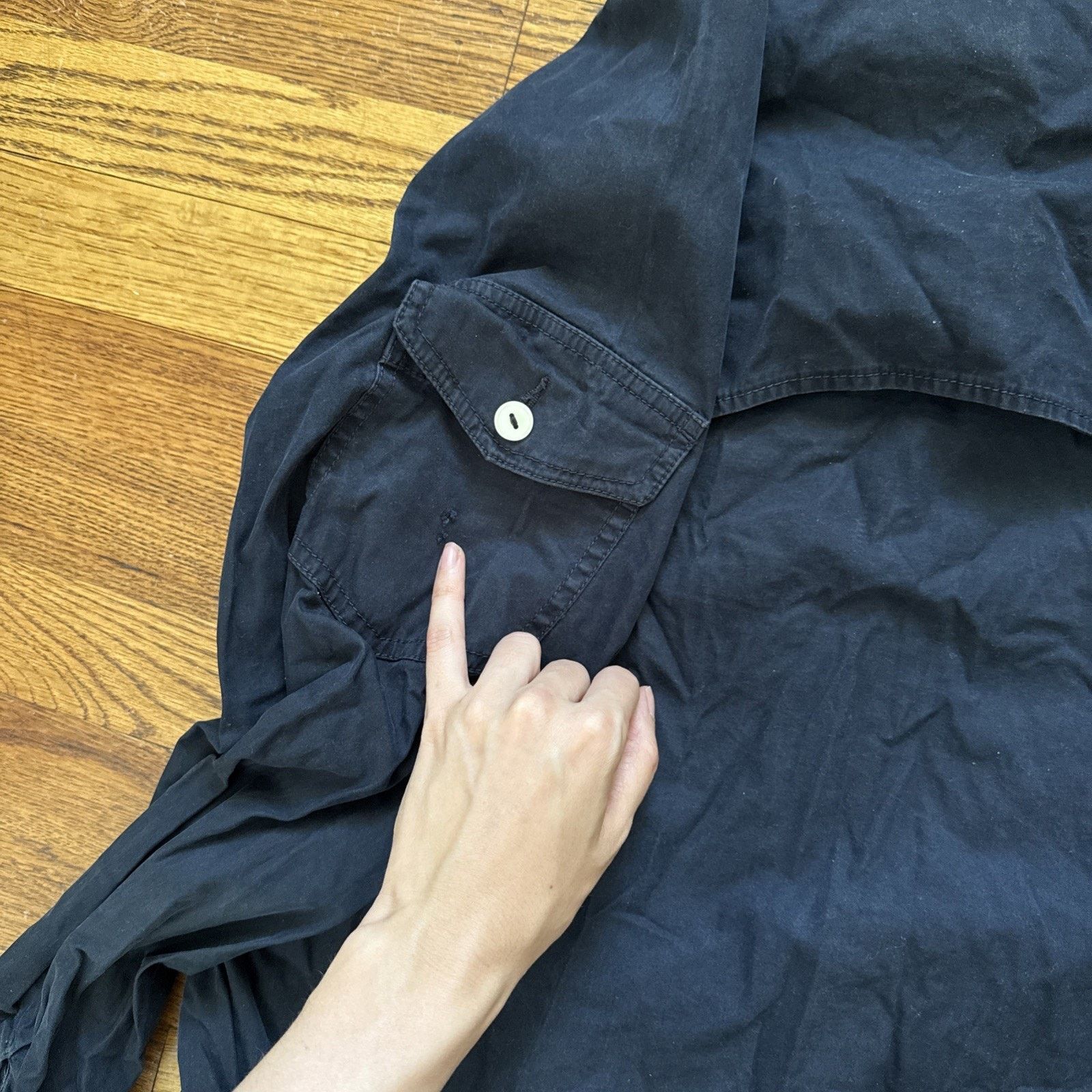 Polo Ralph Lauren Vintage POLO RALPH LAUREN Navy Zip Front Jacket sz S Size US S / EU 44-46 / 1 - 12 Thumbnail