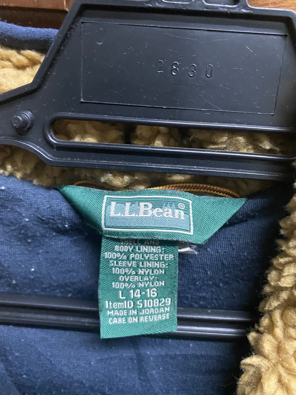 Designer × L.L. Bean L. L. Bean Kid Sherpa Fleece Hooded Jacket Size US XS / EU 42 / 0 - 9 Thumbnail