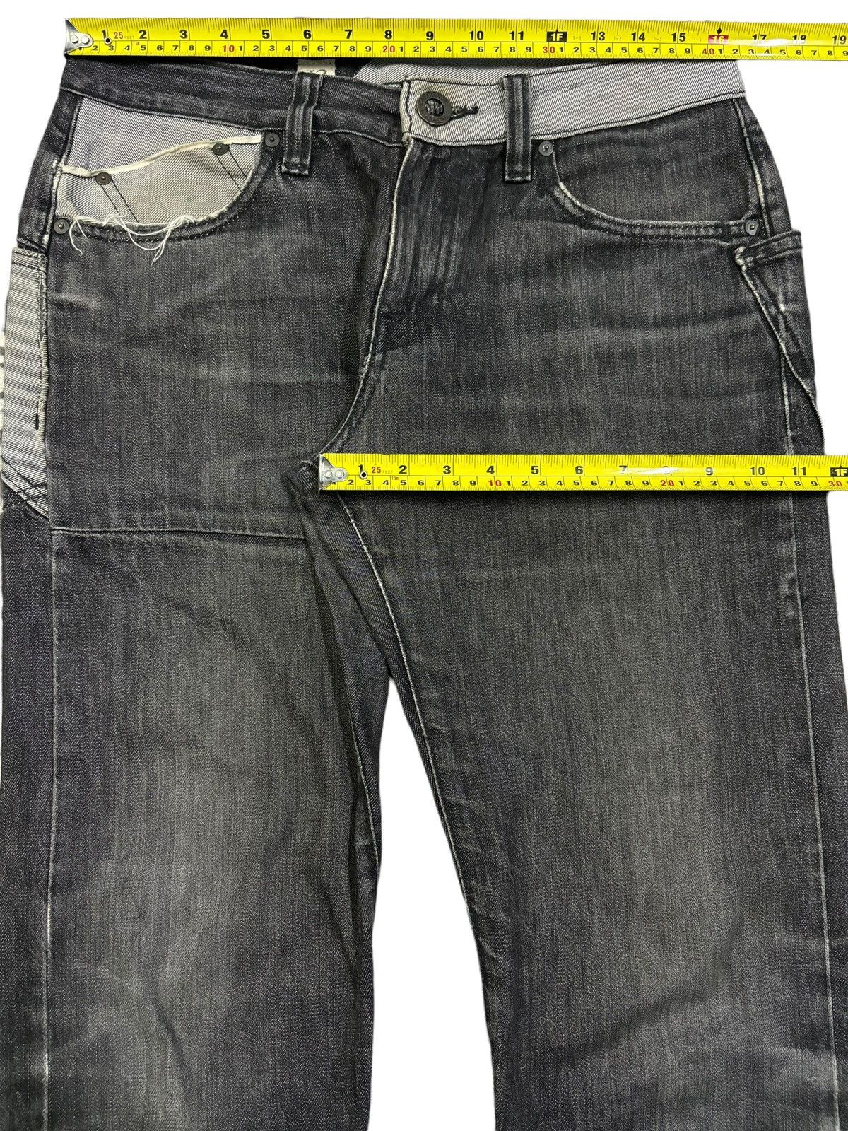 Volcom Vintage Volcom Selvedge Faded Regular Straight Ripped Jeans Size US 32 / EU 48 - 18 Thumbnail