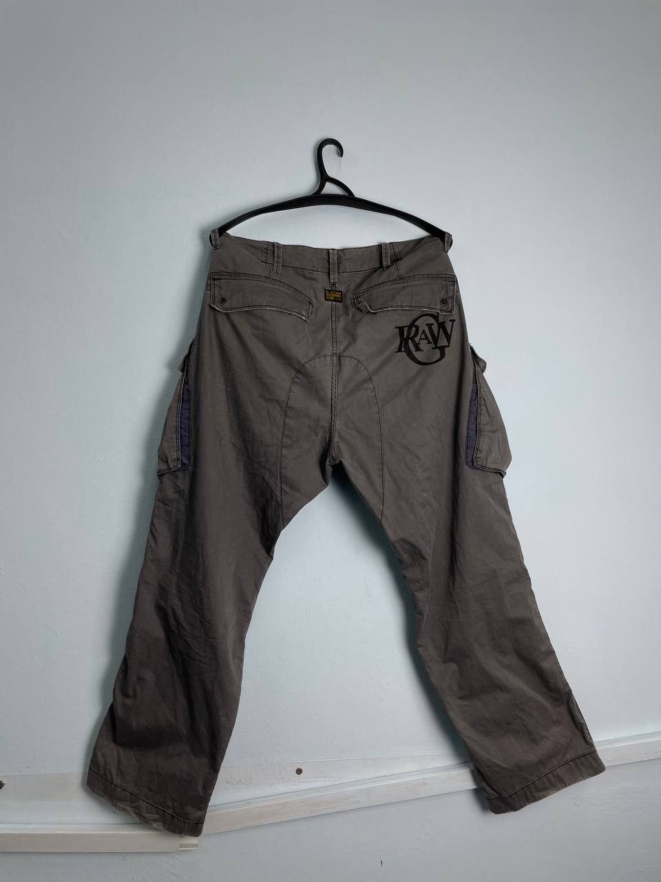 G-Star × Vintage Vintage G Star Raw cargo pants multi pocket Size US 33 - 1 Thumbnail
