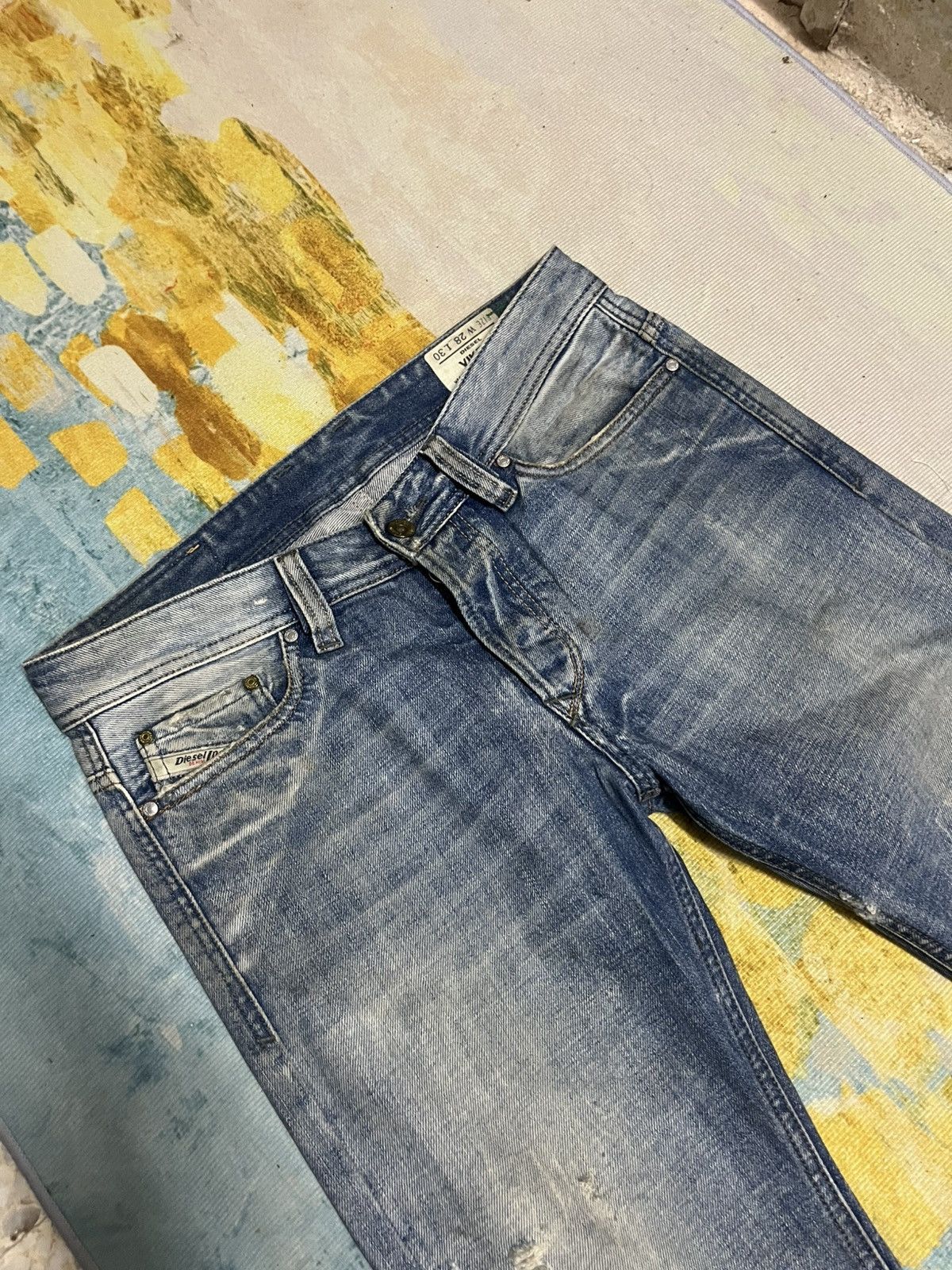 Diesel 💥Grailed Sale💥 Diesel Sukajan Motive Embroidery Jeans Size US 32 / EU 48 - 5 Thumbnail