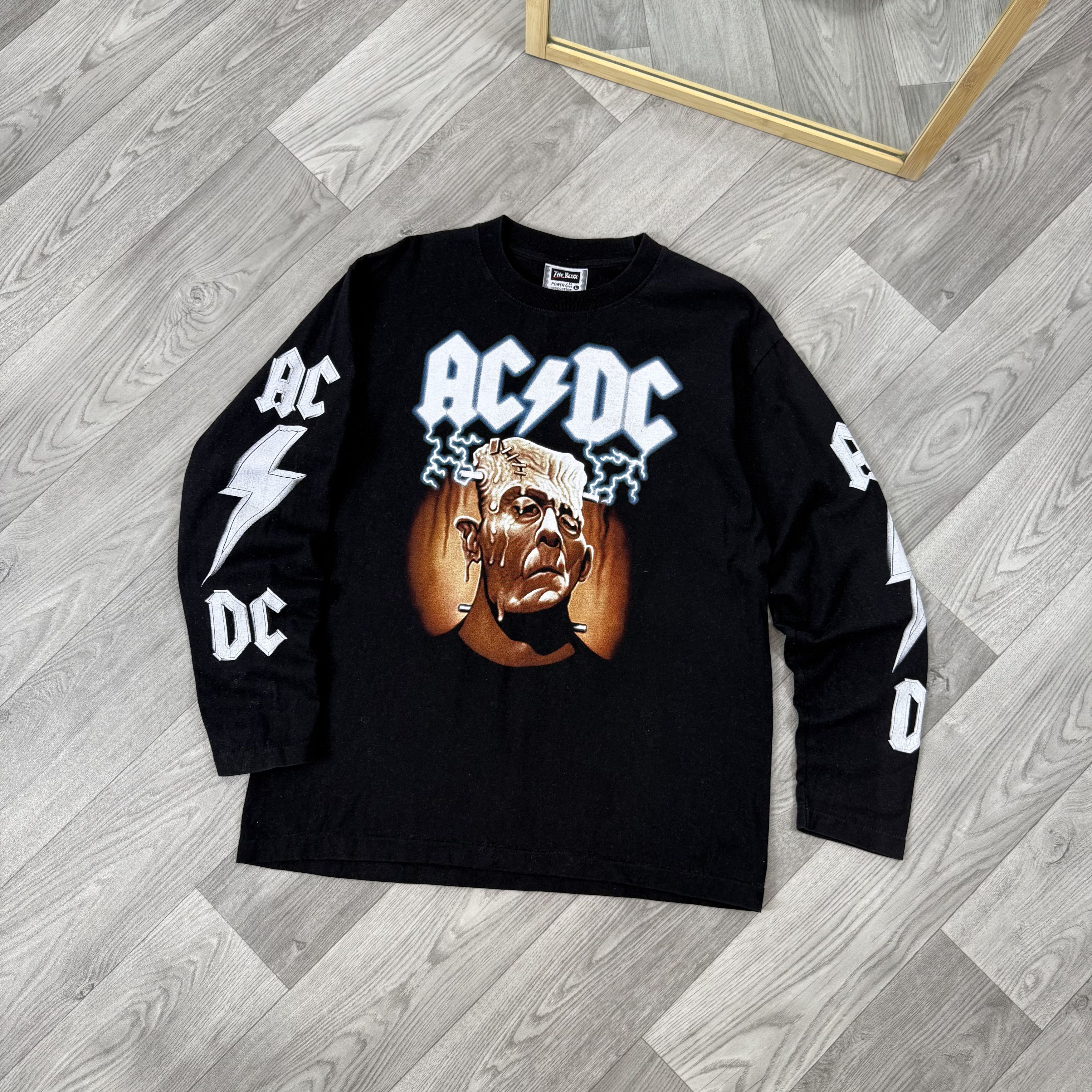 AC/DC Vintage AC/DC Meltdown Black Graphic Long Sleeve Tee Shirt Size US L / EU 52-54 / 3 - 1 Thumbnail