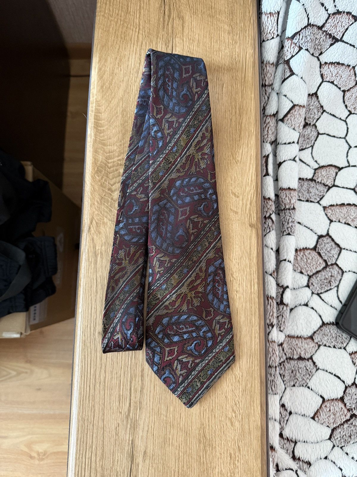 Yves Saint Laurent Vintage Ysl Yves Saint Laurent Tie Size ONE SIZE - 2 Thumbnail