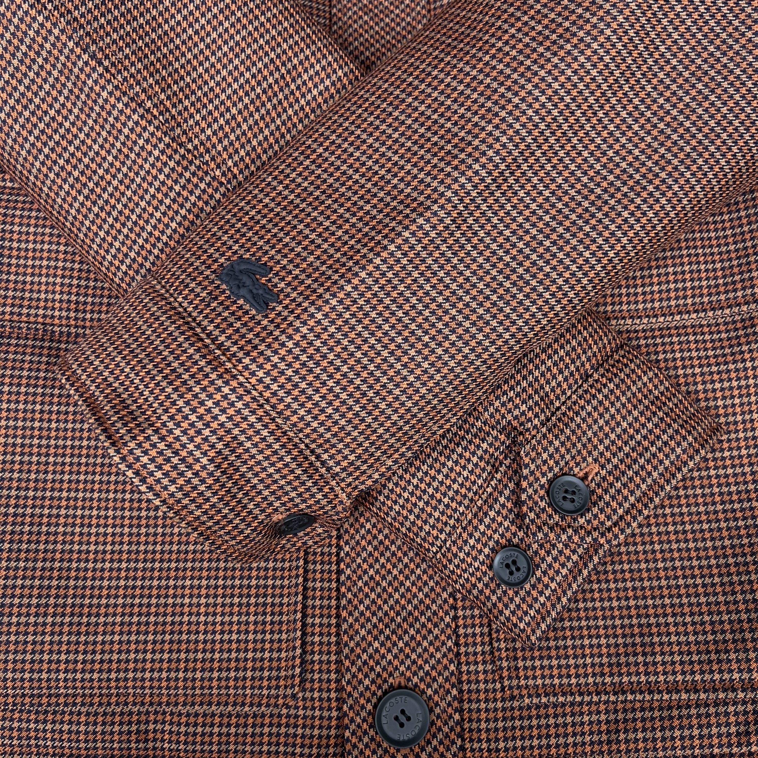 Lacoste RRP$390 NWT Houndstooth Wool Button Up Jacket sz S (46) Size US S / EU 44-46 / 1 - 8 Thumbnail