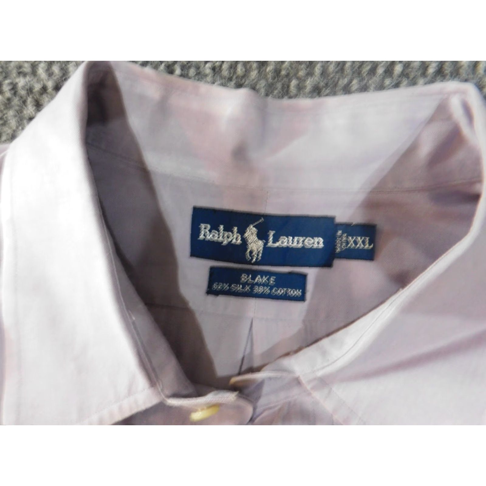 Ralph Lauren Ralph Lauren Mens Shirt 2XL Purple Button-Up Collar Down Casual Pony Logo Button-Down Long Sleeve Knit Cotton Size US XXL / EU 58 / 5 - 5 Thumbnail