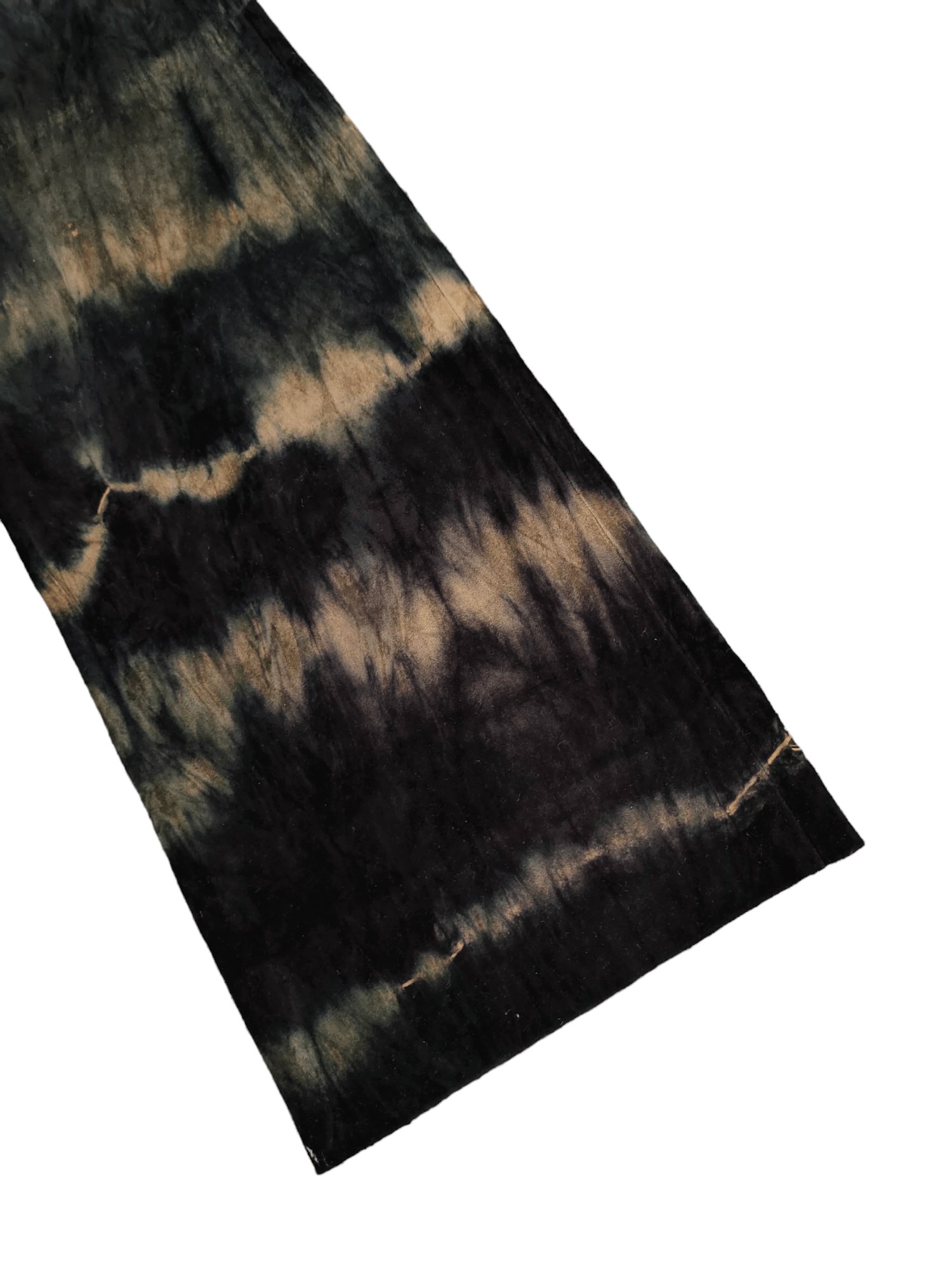 5351 POUR LES HOMMES Flare Pants 5351 Pour Les Homme Tie Dye Bootcut Y2k Size US 31 - 18 Thumbnail