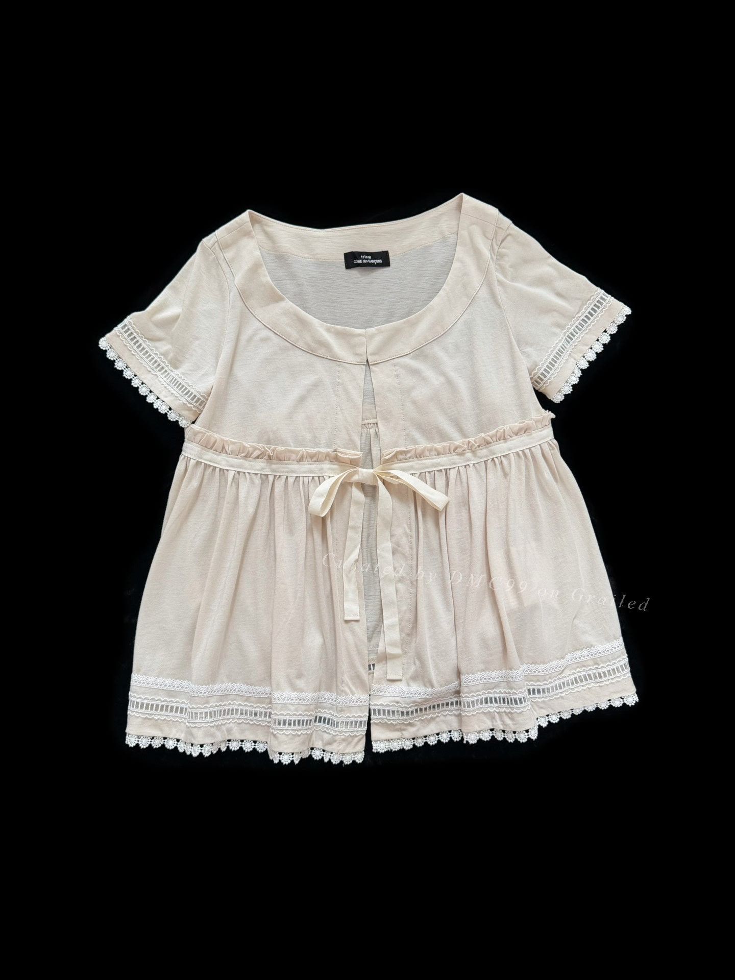 Comme des Garcons Comme des Garçons 2006 Tricot Short Sleeve Top Size M / US 6-8 / IT 42-44 - 1 Thumbnail