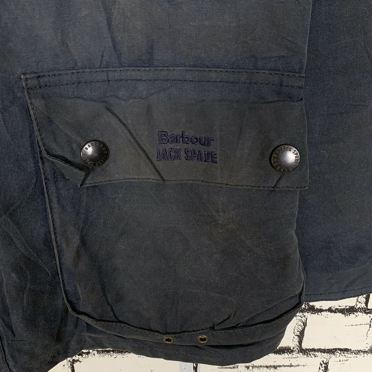 Barbour × Vintage Vintage Luxury Brand Barbour Jack Spade Tartan Light Jacket Size US S / EU 44-46 / 1 - 6 Thumbnail