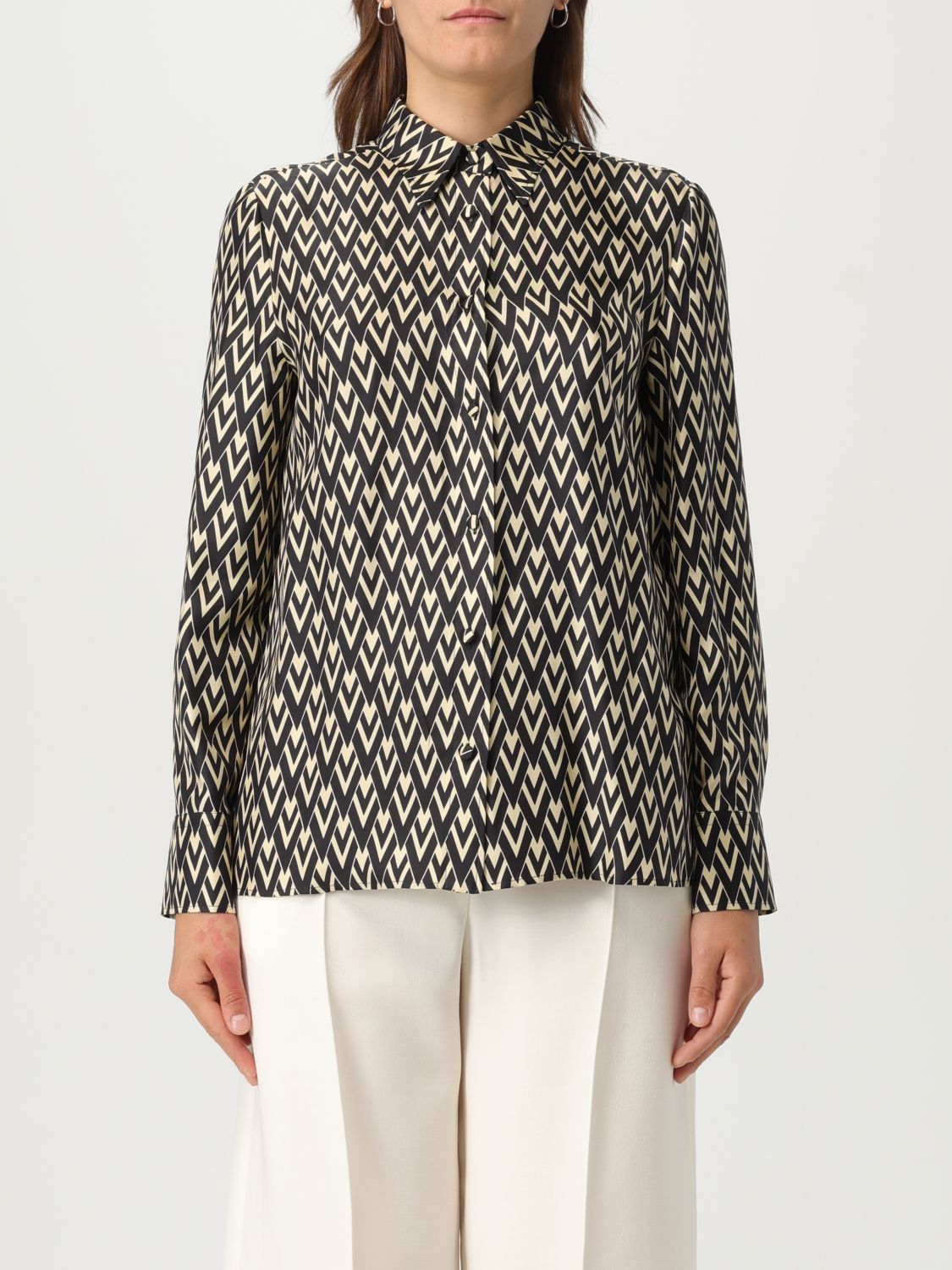 Valentino Valentino Shirt Woman White Size S / US 4 / IT 40 - 1 Thumbnail