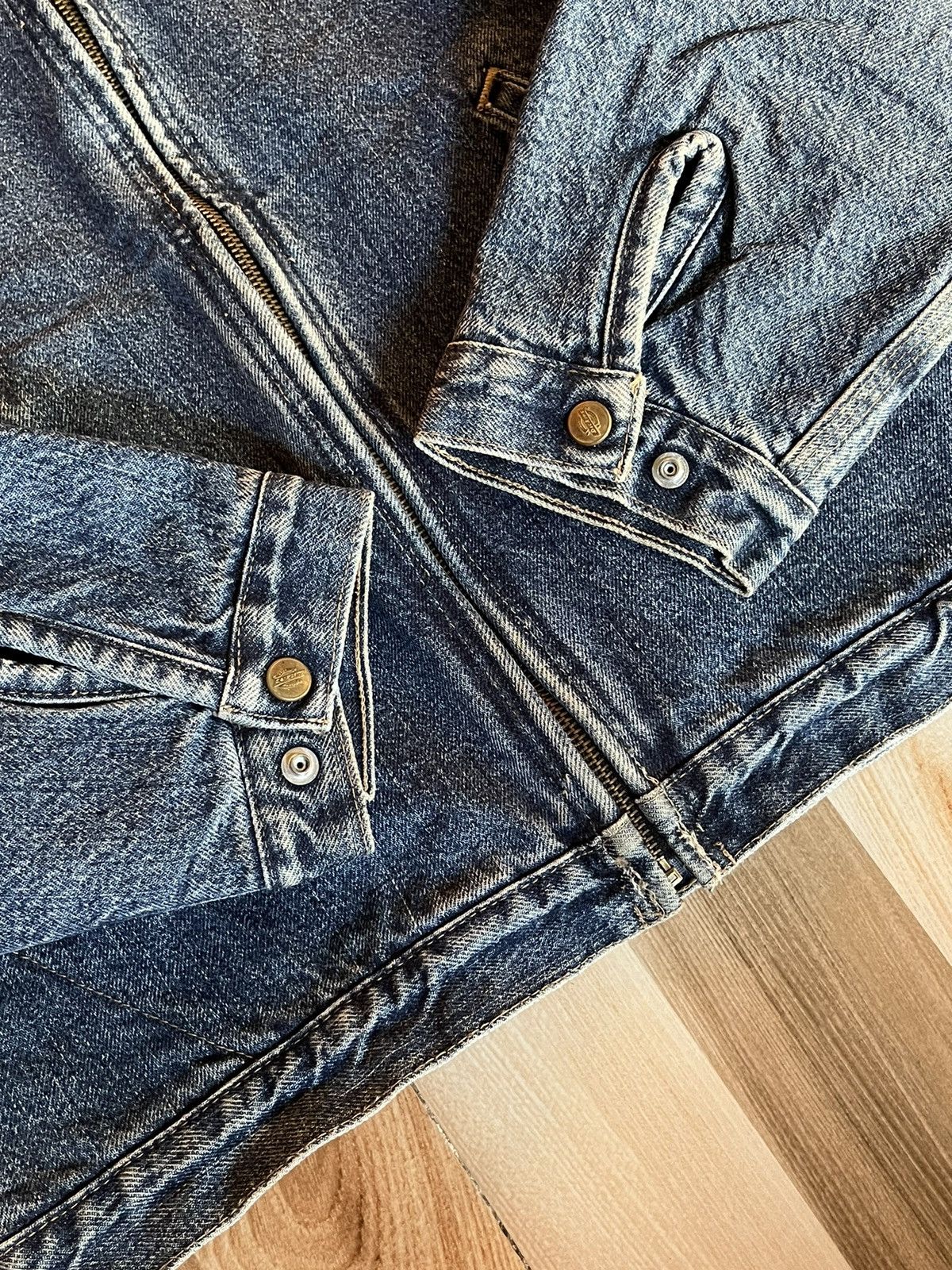 Crazy Vintage Faded 80s Dickies Detroit Jacket