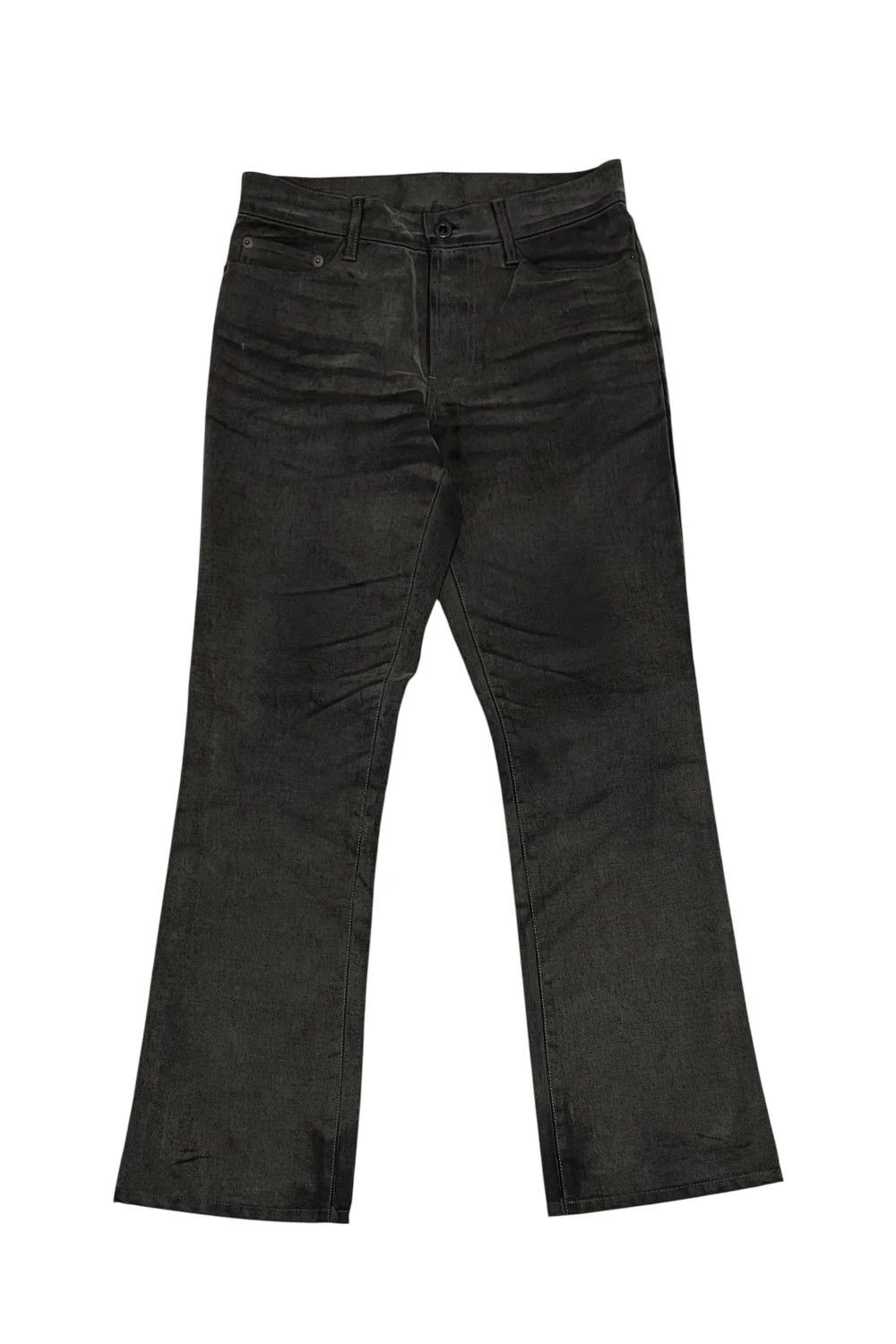 5351 POUR LES HOMMES 5351 Pour Les Hommes grey claw mark streaked bootcut jeans Size US 26 / EU 42 - 1 Thumbnail