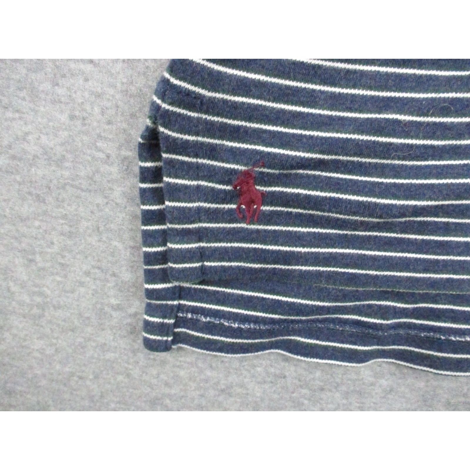 Polo Ralph Lauren Polo Ralph Lauren Shirt XL Men Short Sleeve Blue Stripe Pony Size US XL / EU 56 / 4 - 2 Thumbnail