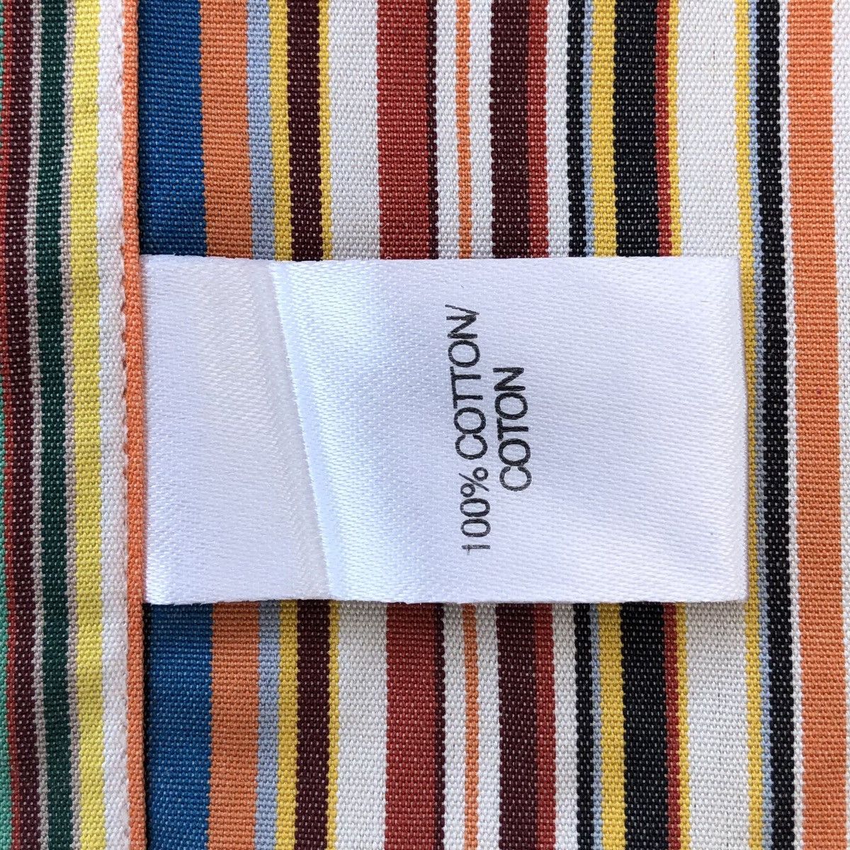 Paul Smith Paul Smith Mens Multicolor Signature Stripe Long Sleeve Size US L / EU 52-54 / 3 - 12 Thumbnail