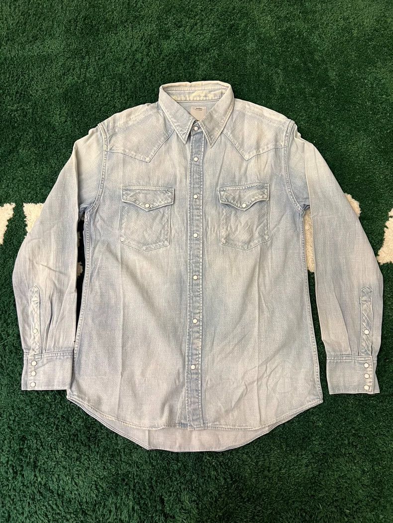 Visvim visvim Washed denim shirt 2505-Nextarrow Size US M / EU 48-50 / 2 - 1 Thumbnail