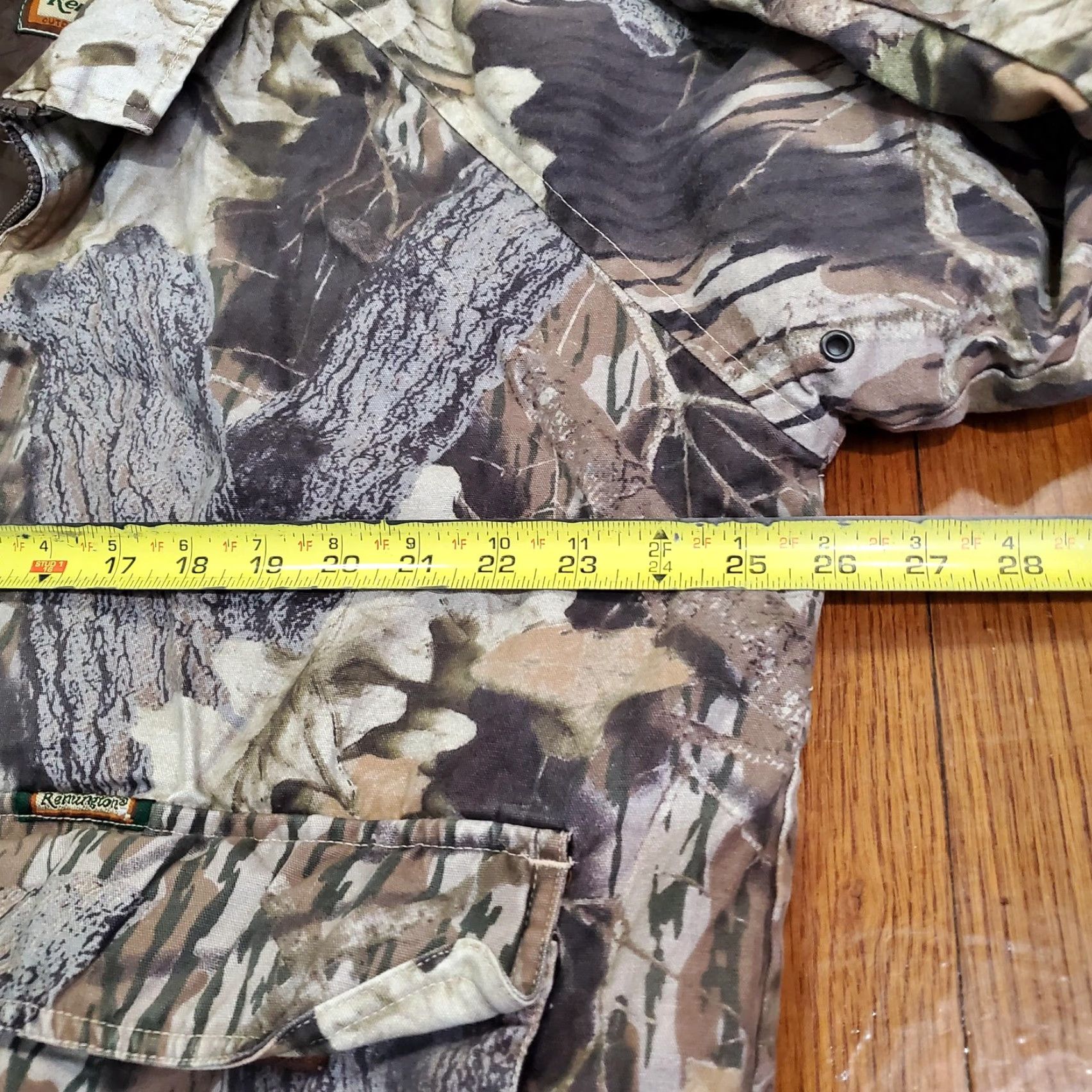 Vintage Remington Jacket Mens 2XL Camouflage Canvas Insulated Bomber Outdoor Coat Size US XXL / EU 58 / 5 - 6 Thumbnail