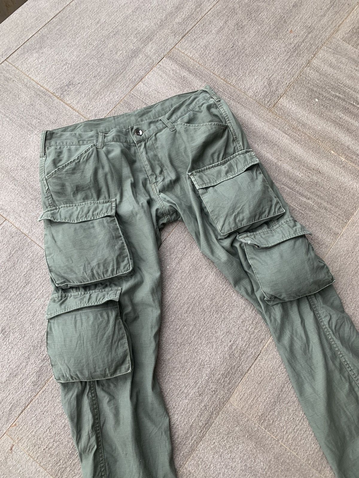 Vintage Urban Work Trousers Cargo Pants Size US 34 / EU 50 - 2 Thumbnail
