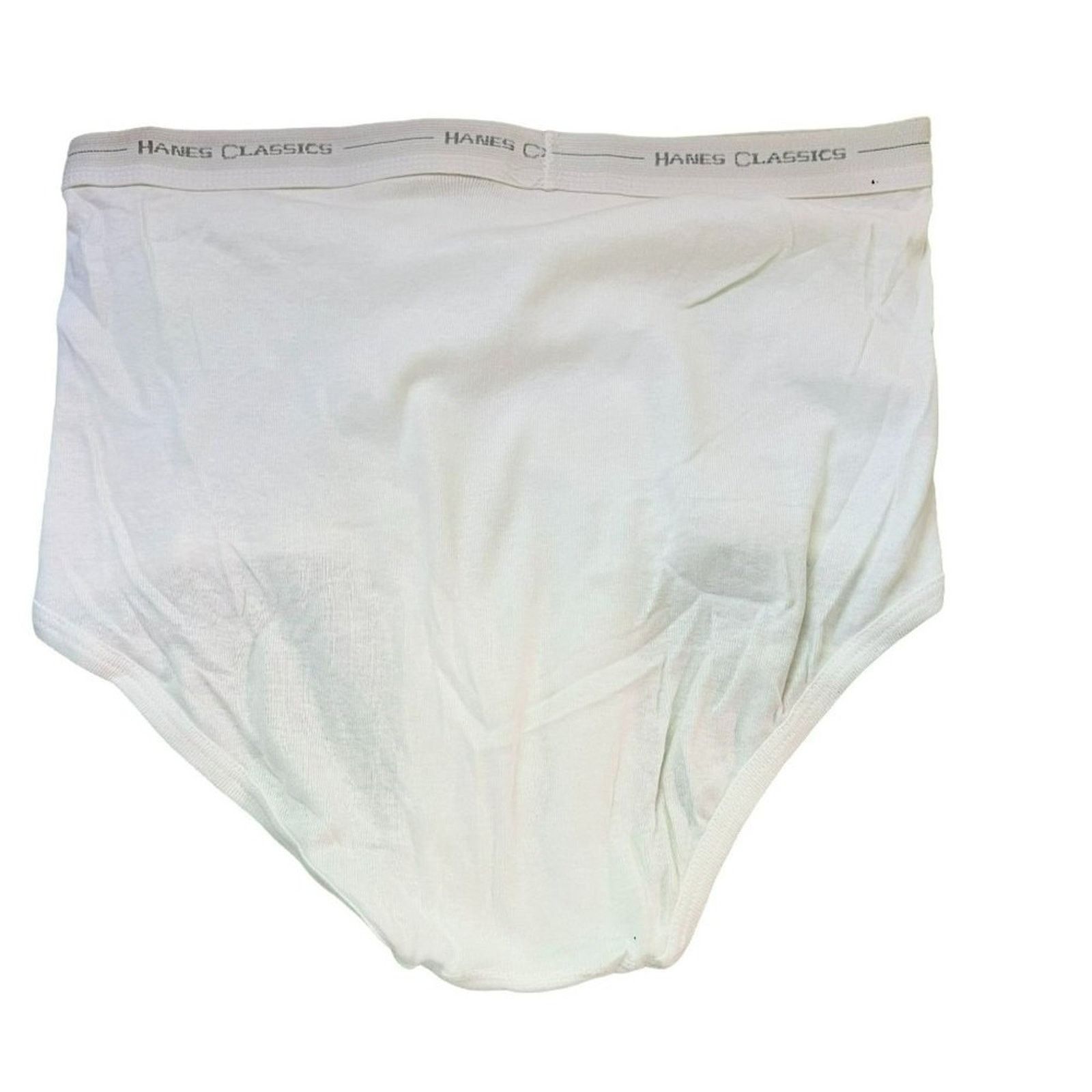 Hanes Vintage 90s Hanes Classics Mens Briefs Tighty Whities Size 40 - 3 Thumbnail
