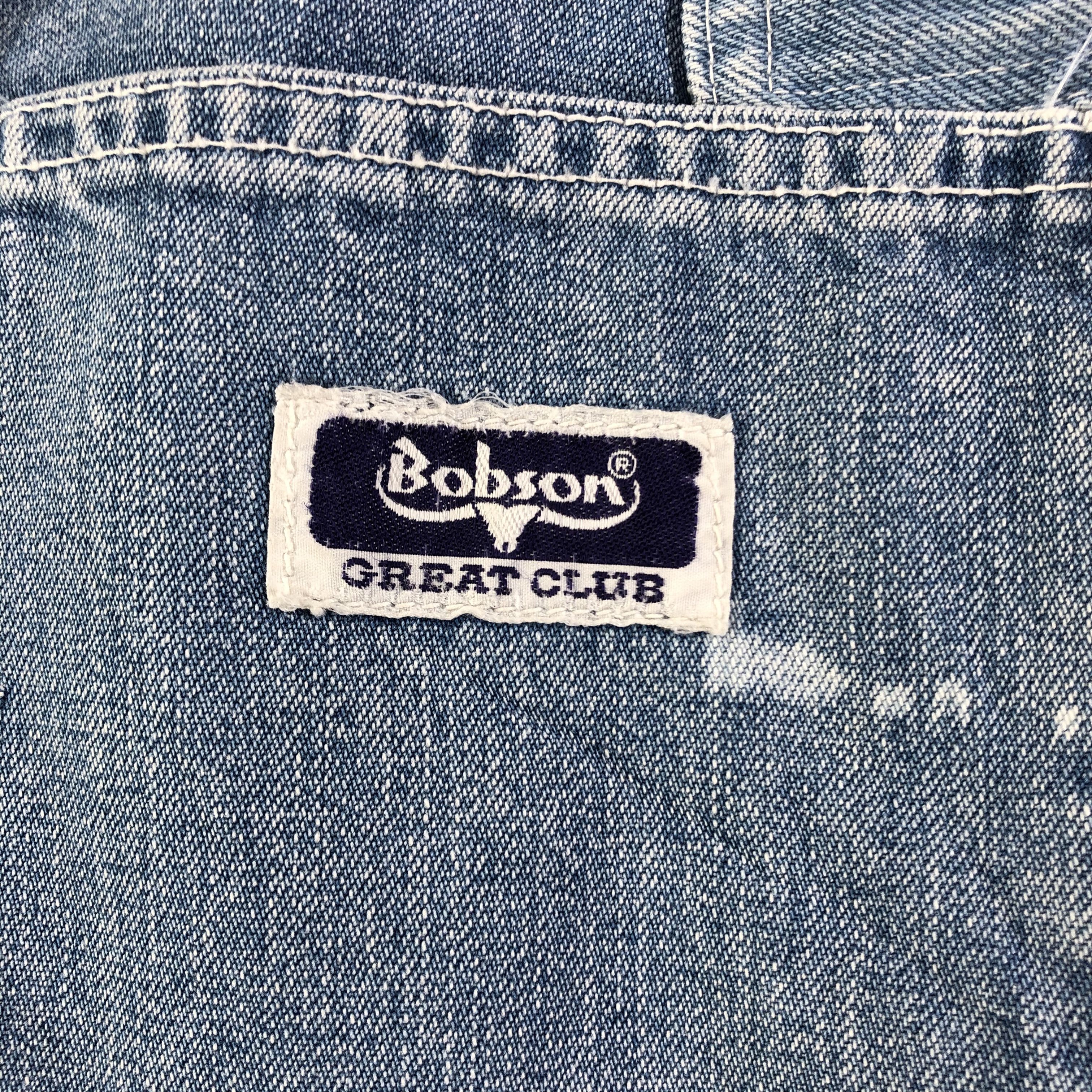 Japanese Brand Vintage Bobson Carpenter Jeans Medium Wash Denim -J2740 Size US 26 / EU 42 - 5 Thumbnail