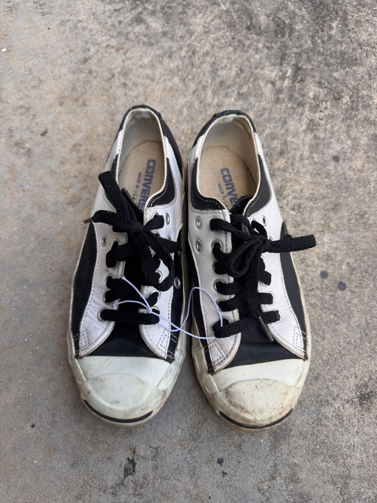 Converse Converse Jack Purcell 90s Leather Made In USA Size US 6.5 / IT 36.5 - 1 Thumbnail