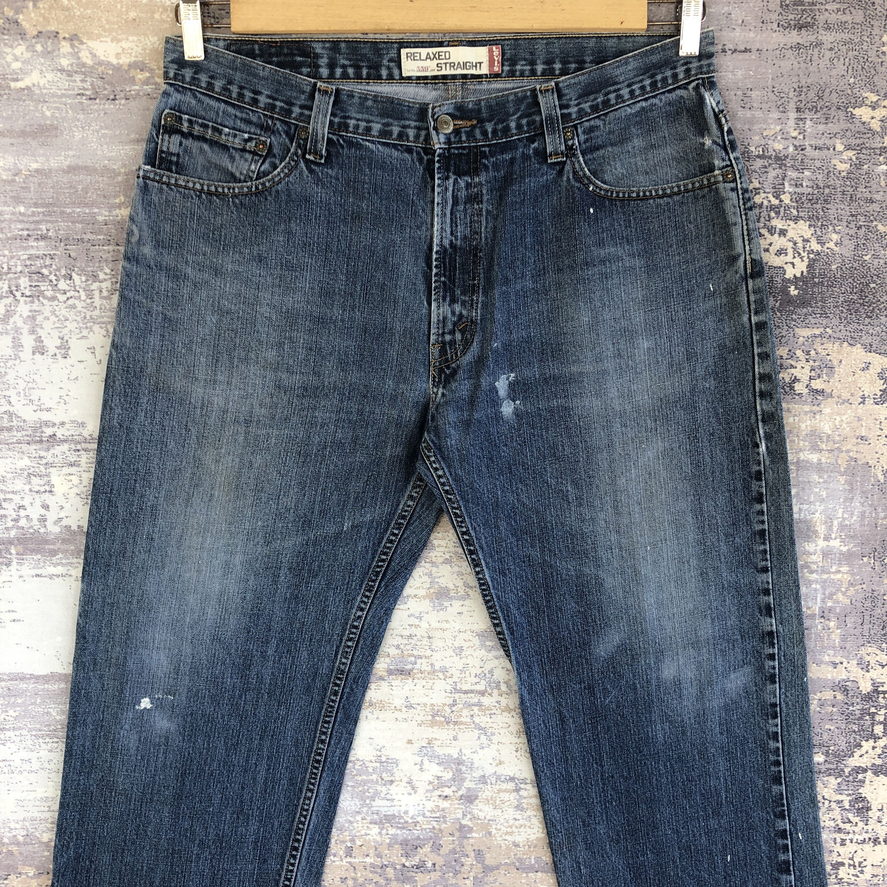 Levi's Vintage Distressed Levis Jeans Levi's 559 Painter Denim Size US 36 / EU 52 - 3 Thumbnail