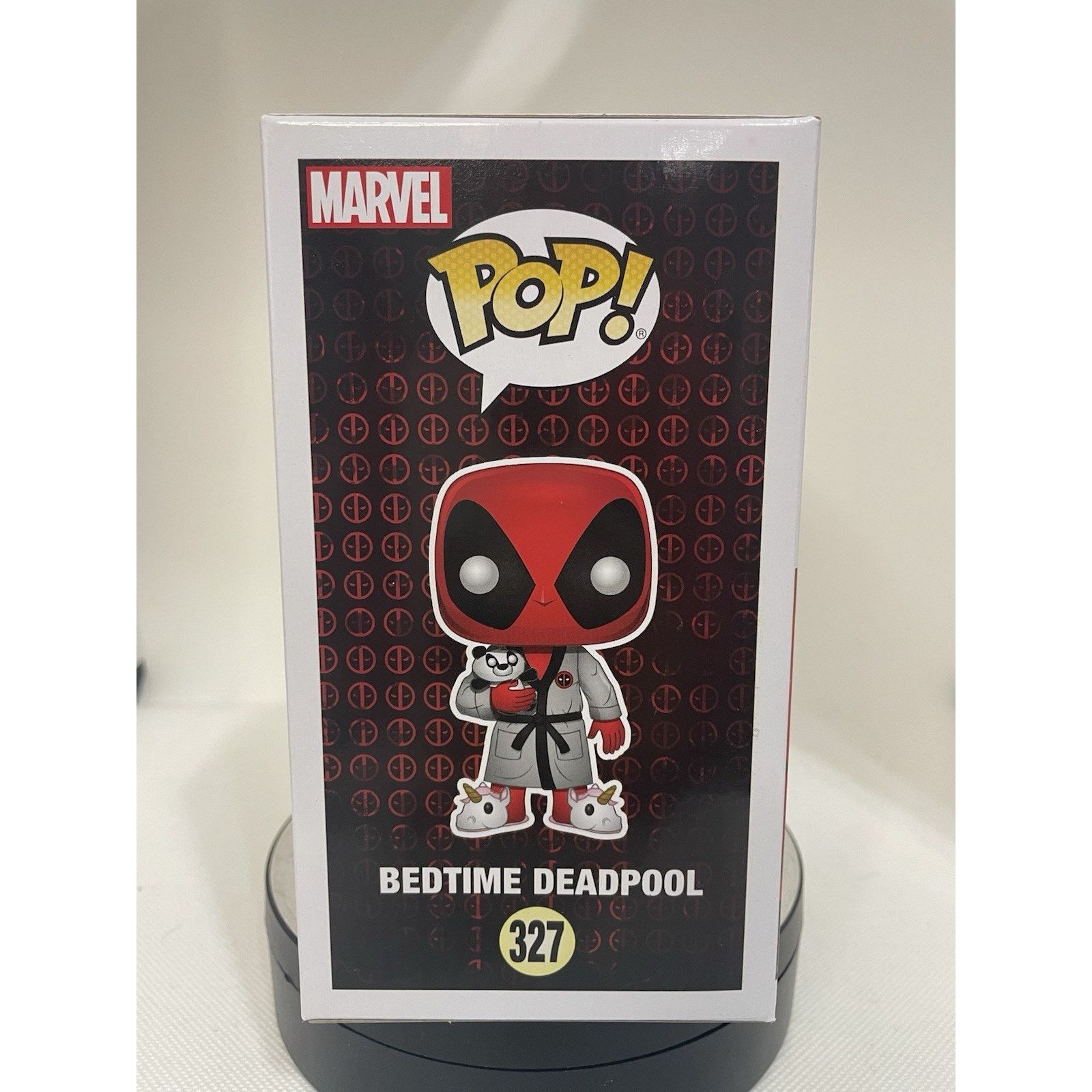 Marvel Comics Funko Pop! Bedtime Deadpool #327 With Pop Protector Size ONE SIZE - 7 Thumbnail