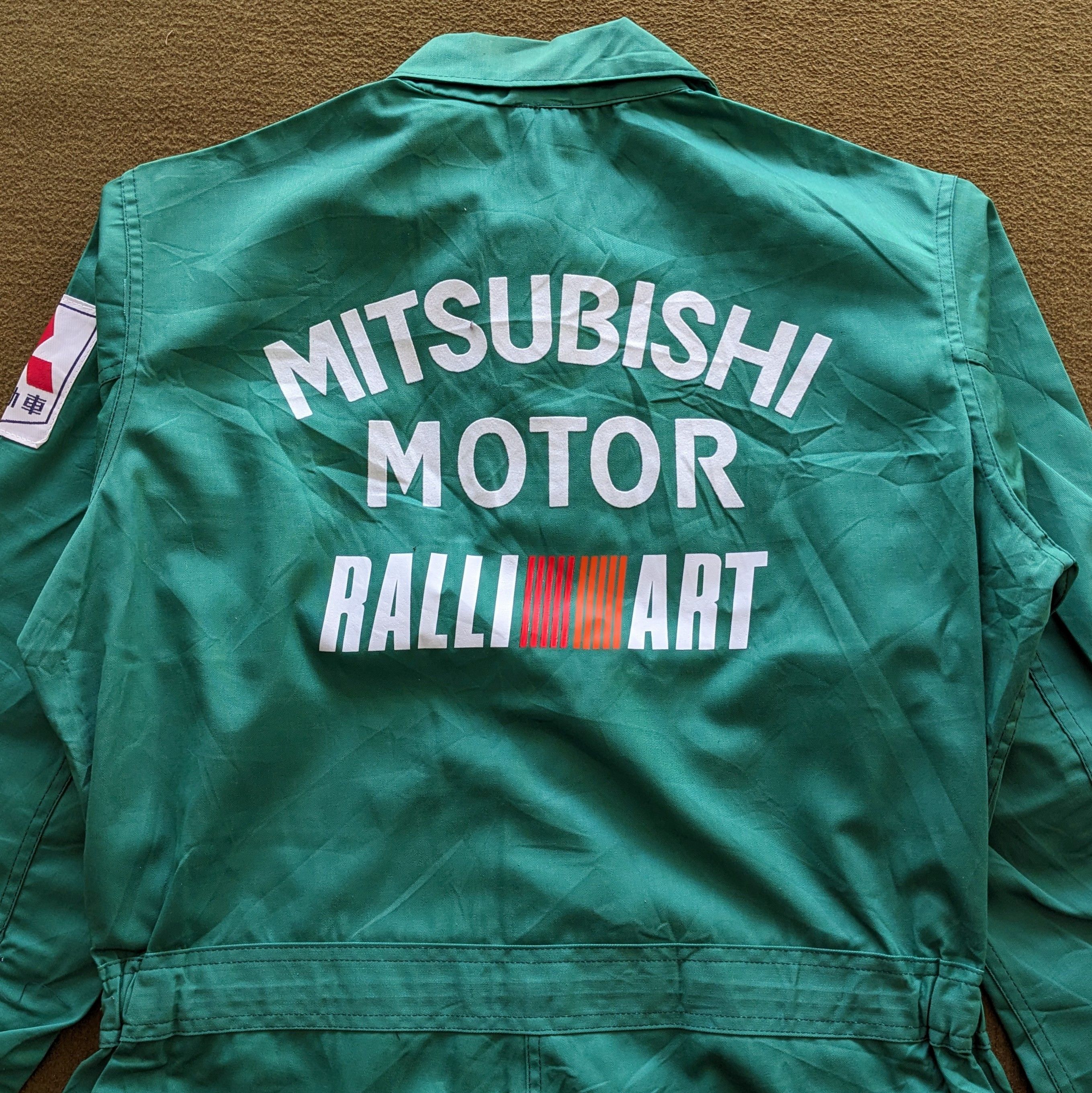 Vintage Vintage Mitsubishi Ralli Art Coverall Workwear Custom Jacket Size US M / EU 48-50 / 2 - 2 Thumbnail
