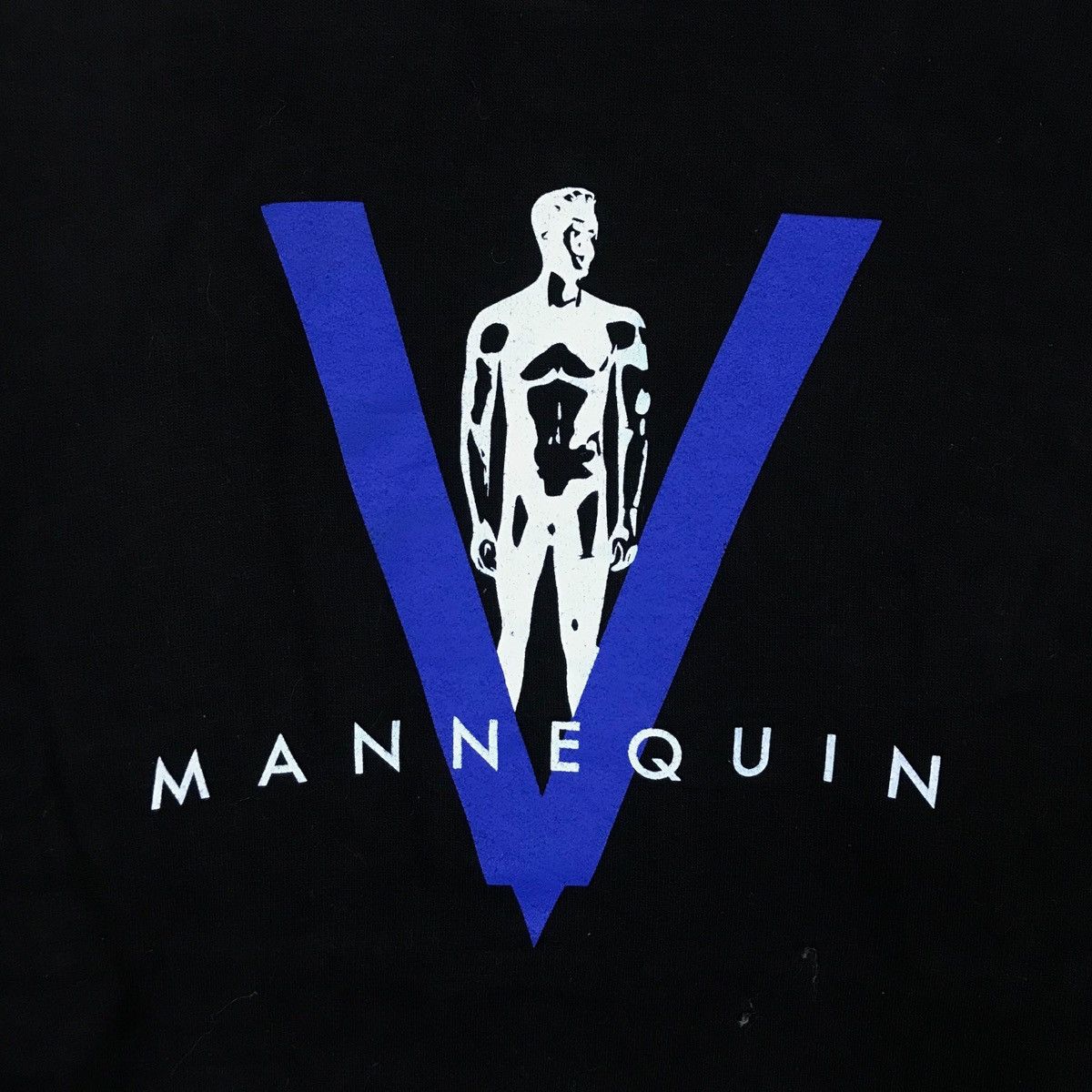 Vintage Vintage V Mannequin Spell Out Pullover Jumper Sweatshirt Size US L / EU 52-54 / 3 - 3 Thumbnail