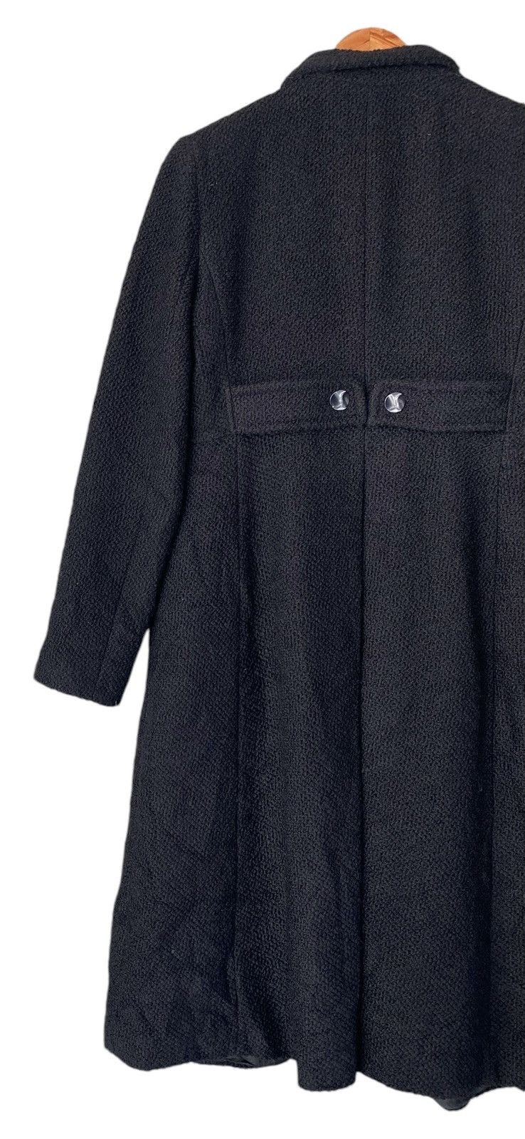 Giorgio Armani Archival Clothing Black EMPORIO ARMANI Button Parka Size S / US 4 / IT 40 - 11 Thumbnail