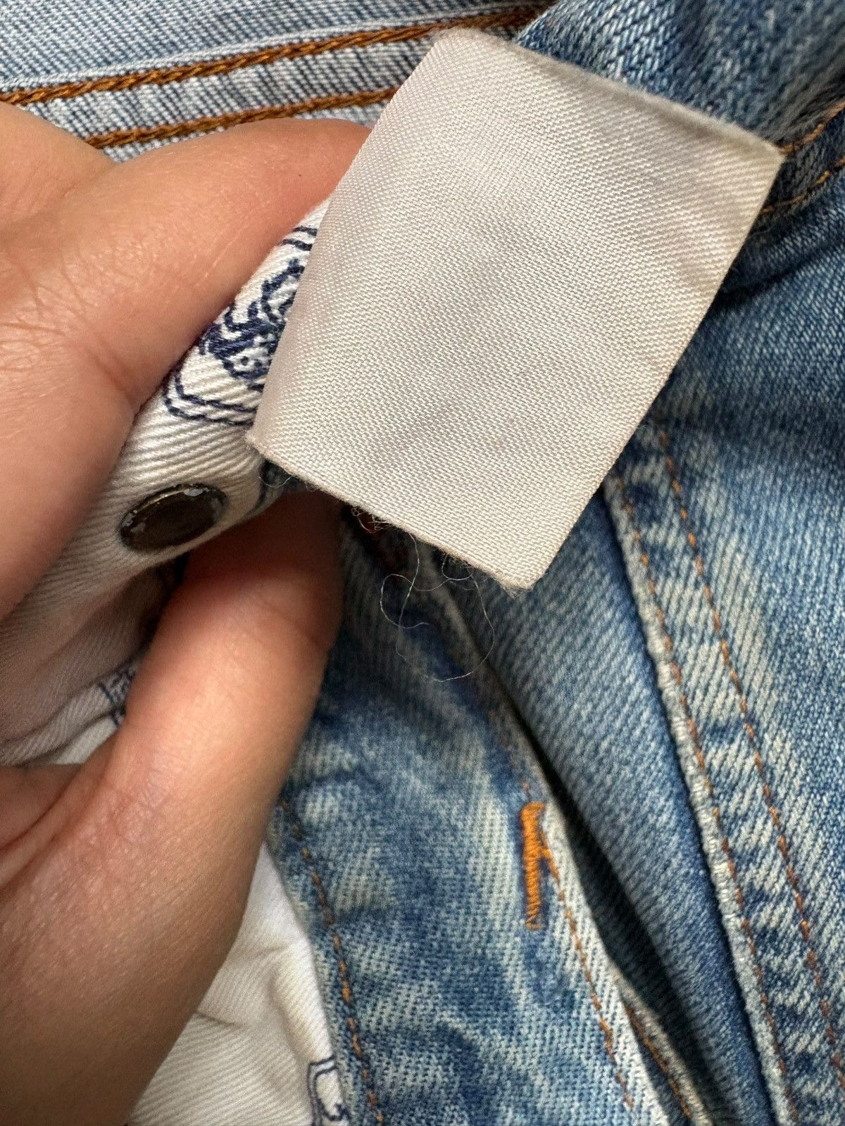 Japanese Brand Vintage Japanese Brand Mud Wash Embroidered Baggy Jeans Size US 34 / EU 50 - 11 Thumbnail