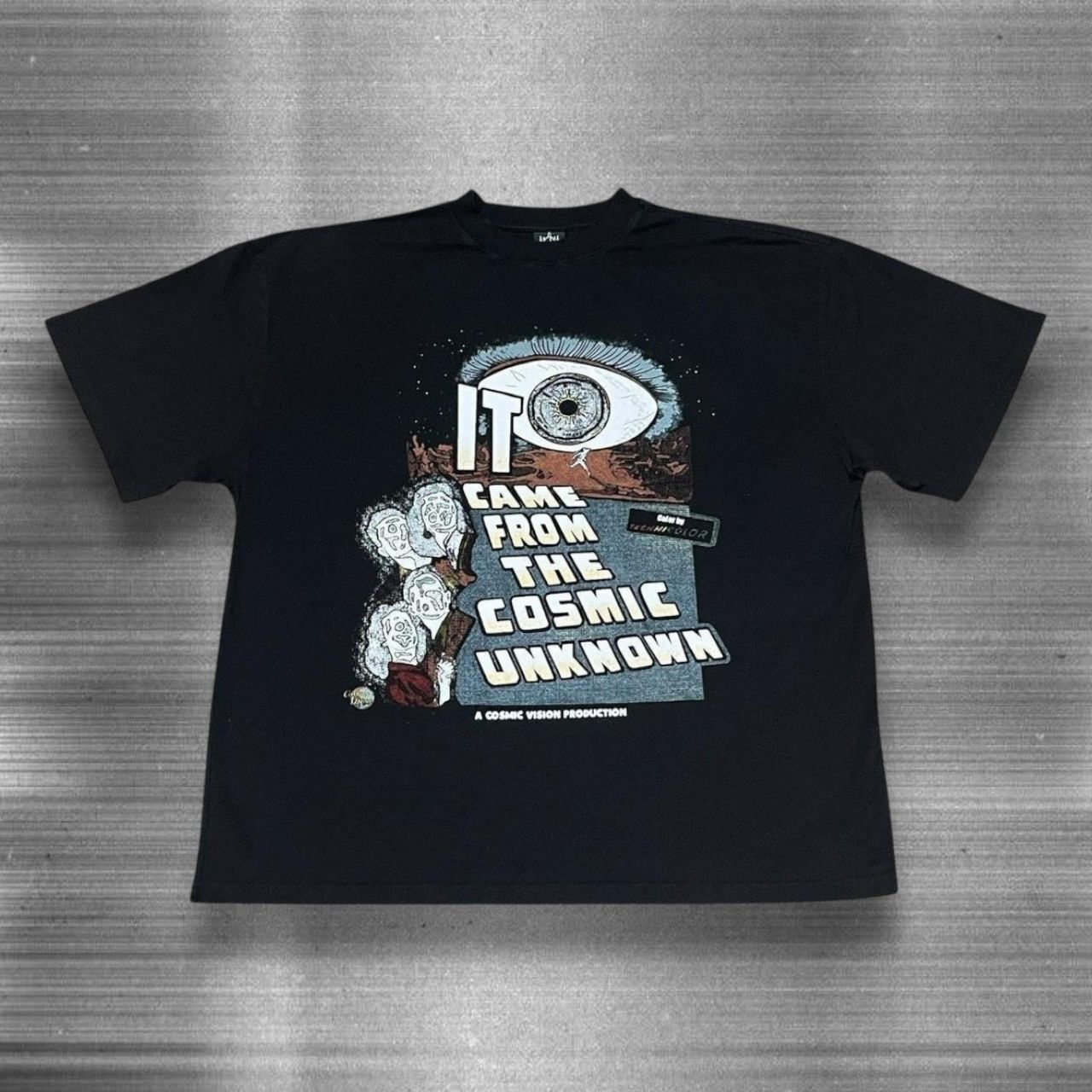 Other Retro Sci-Fi Horror Tee Cosmic Unknown Alien Poster Size US XXL / EU 58 / 5 - 1 Thumbnail