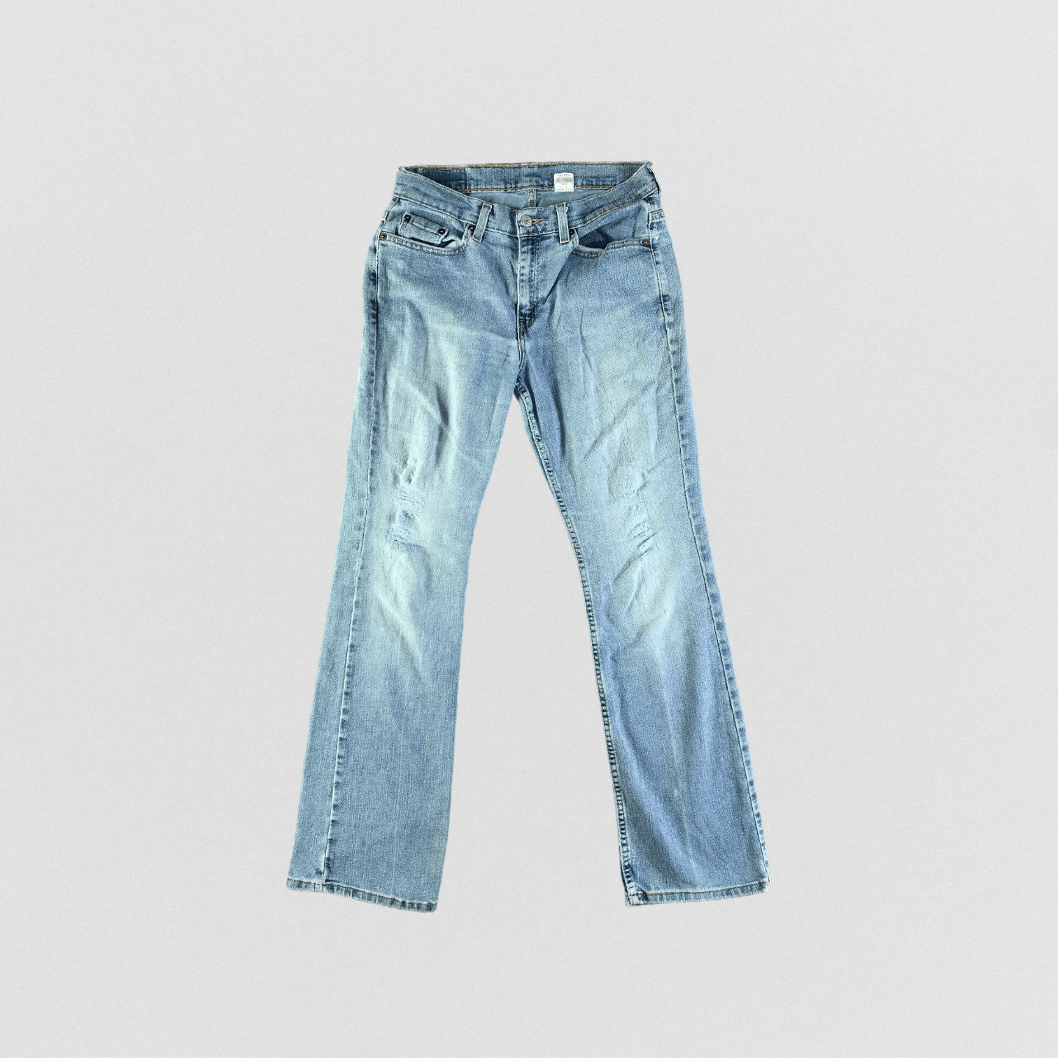 Levi's × Vintage 90s Vintage Blue Wash Levis 515 Jeans-JM3373 Size 30" / US 8 / IT 44 - 1 Thumbnail