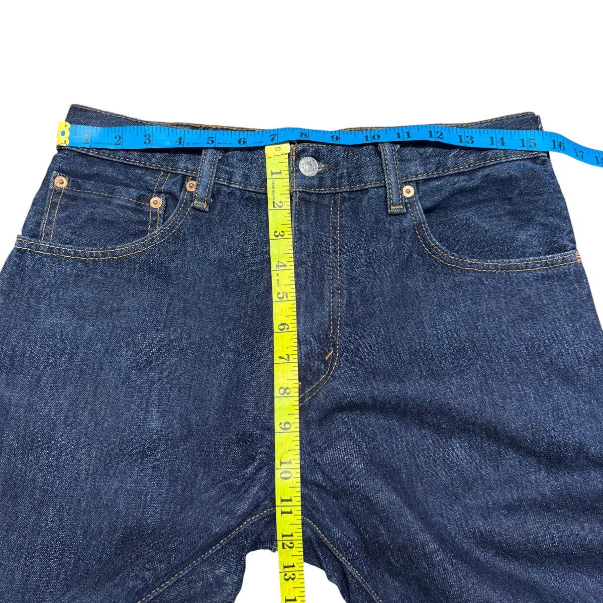Levi's Levis 517 Dark Blue Flare Jeans Hedi Slimane Size US 31 - 17 Thumbnail