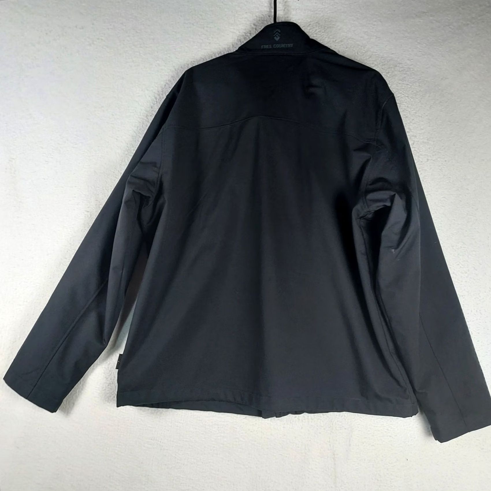 Free Country Free Country Mens XL Black Softshell Windbreaker Water Resistant Outdoor Jacket Size US XL / EU 56 / 4 - 2 Thumbnail