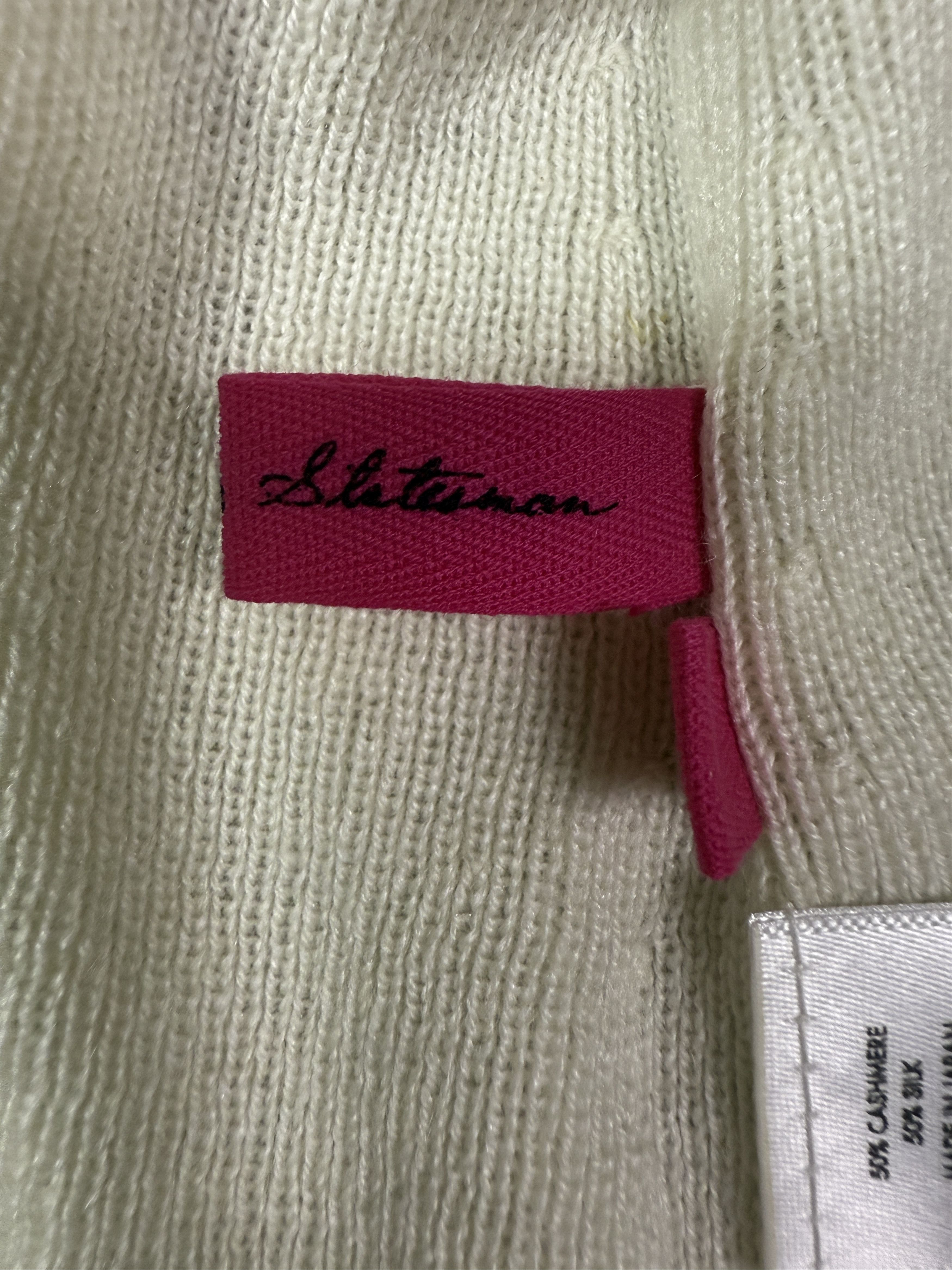 The Elder Statesman $650 The Elder Statesman Delicash White Turtleneck Size L / US 10 / IT 46 - 7 Thumbnail