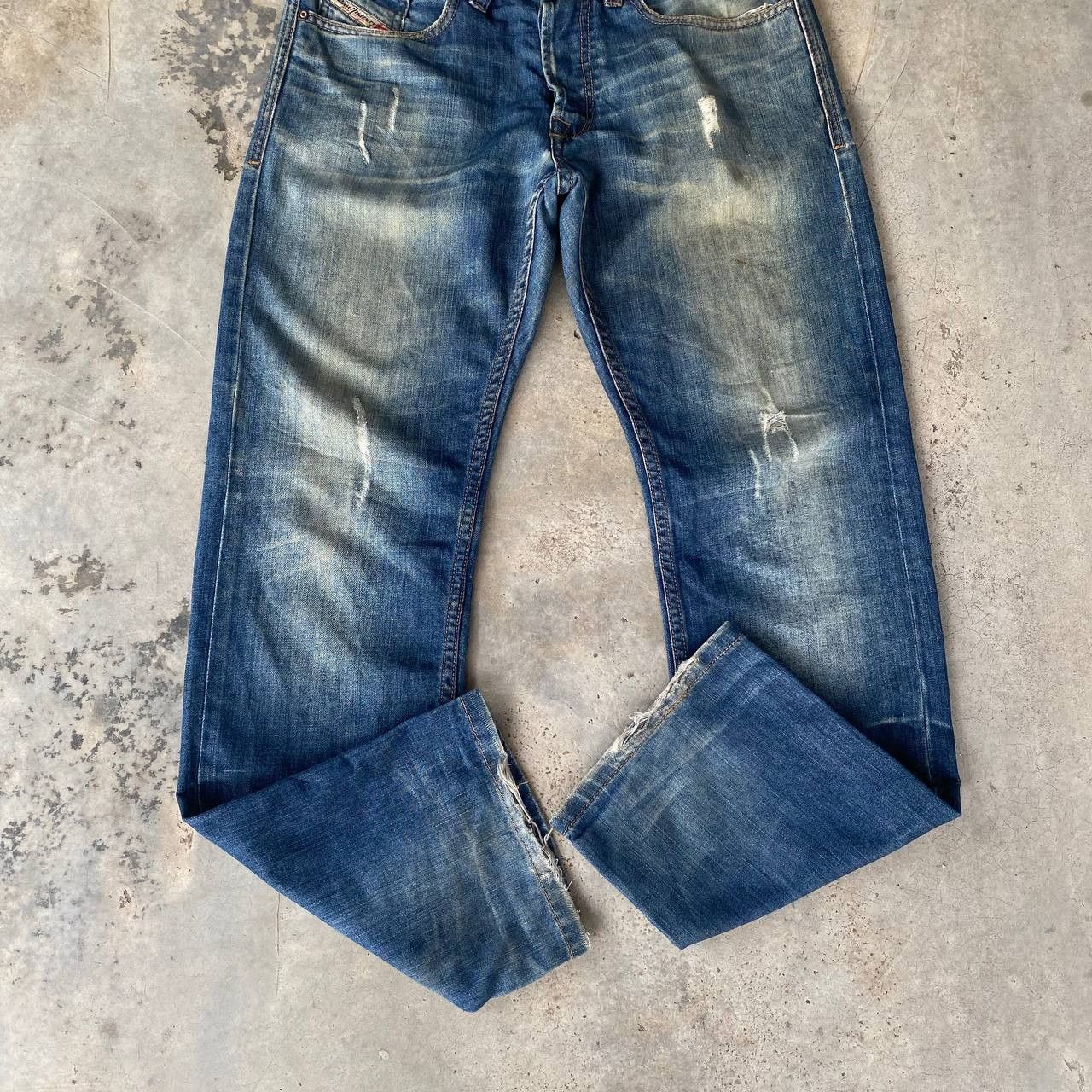 Diesel W31X30 VINTAGE DIESEL 08LD DISTRESSED VICKER RUSTY MUDWASH Size US 31 - 3 Thumbnail