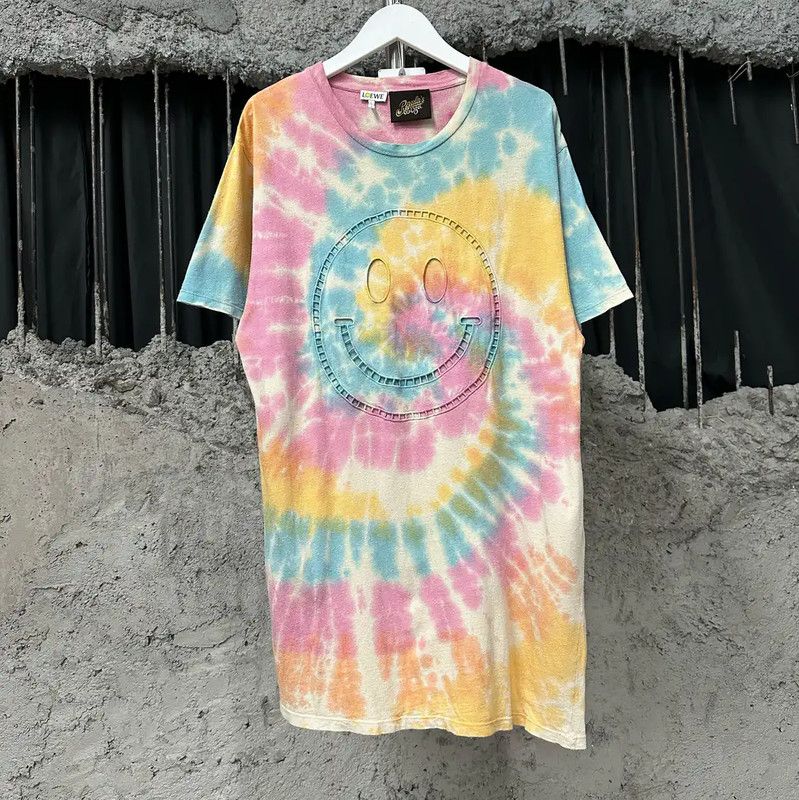 Loewe Loewe Summer Multicolor Smiley Print T-Shirt 0089 Size S / US 4 / IT 40 - 1 Thumbnail