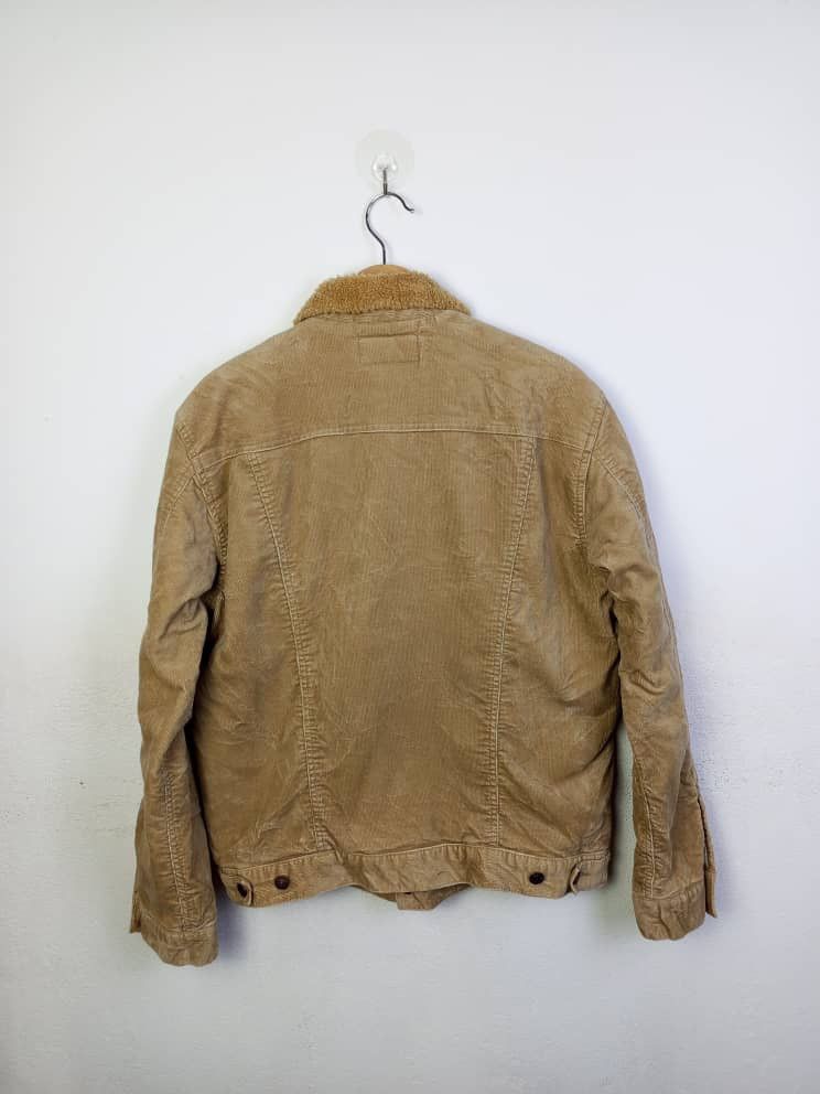 Designer × Levi's Vintage Clothing × Vintage Levi’s Sherpa Trucker Jacket Vintage 90s Corduroy Size US L / EU 52-54 / 3 - 2 Thumbnail