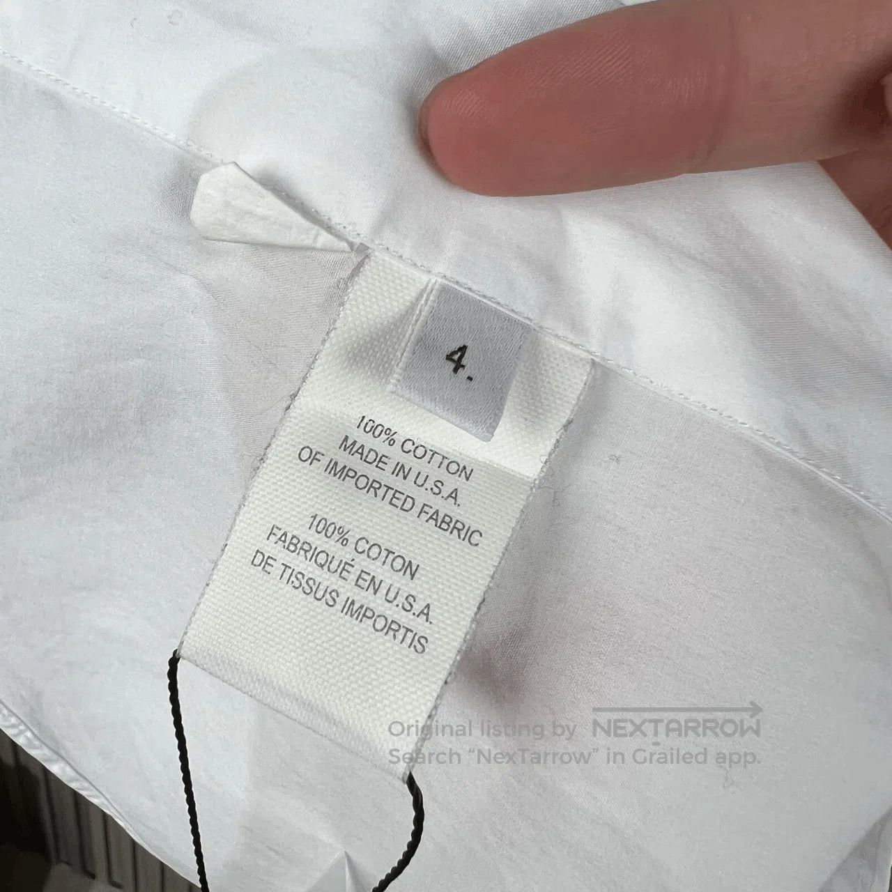 Thom Browne thom browne striped long sleeve shirt. Size US M / EU 48-50 / 2 - 6 Thumbnail