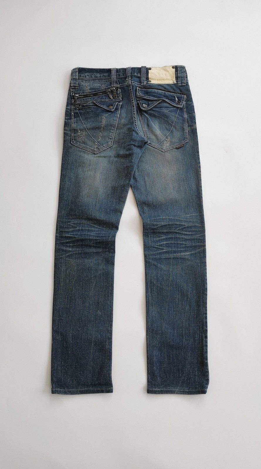 Seditionaries Apestein Bondage Zipper Button Distressed Jeans Size US 30 / EU 46 - 5 Thumbnail