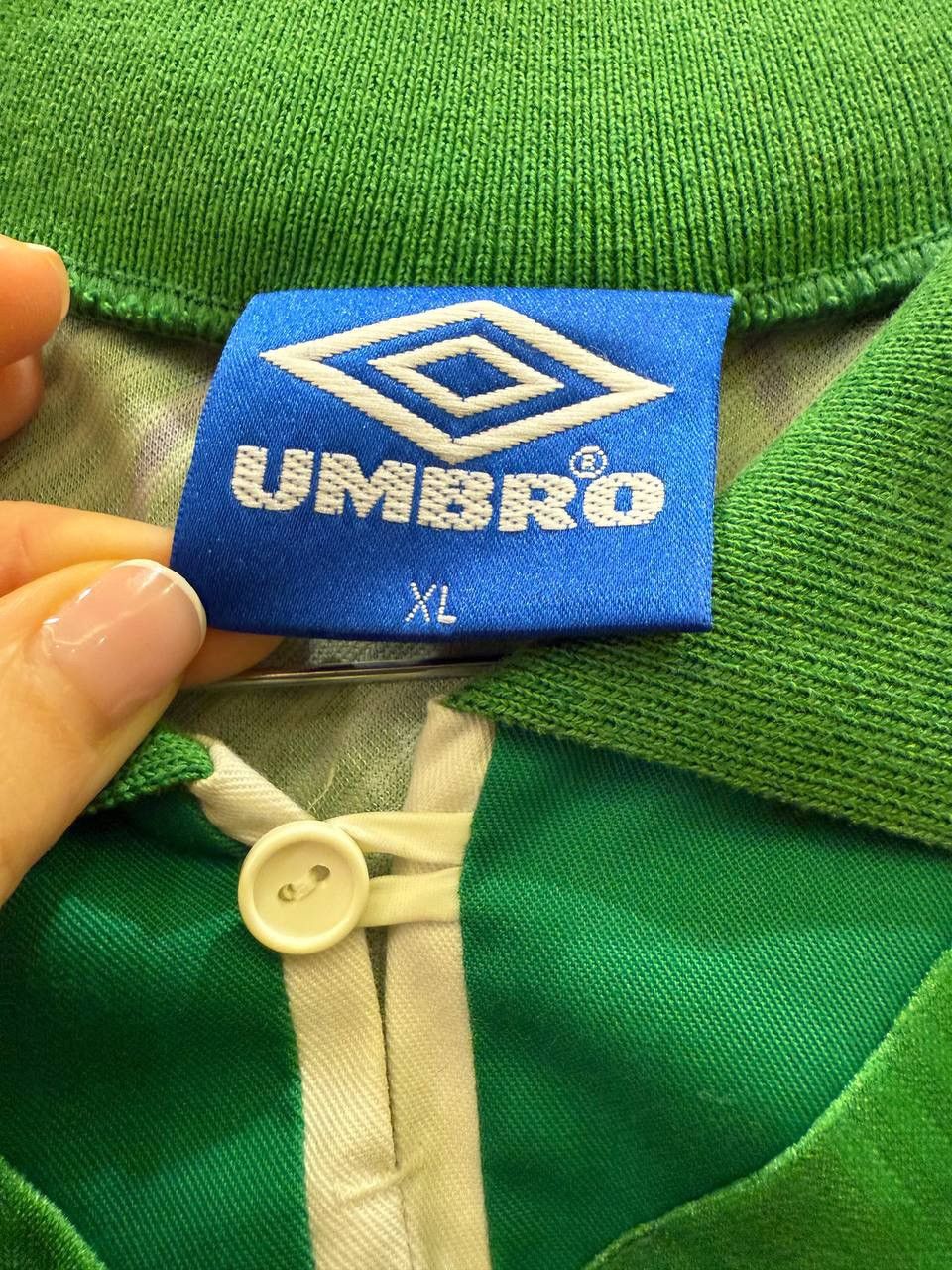 Umbro REPUBLIC OF IRELAND 1994 1995 FOOTBALL VINTAGE UMBRO JERSEY Size US XL / EU 56 / 4 - 2 Thumbnail