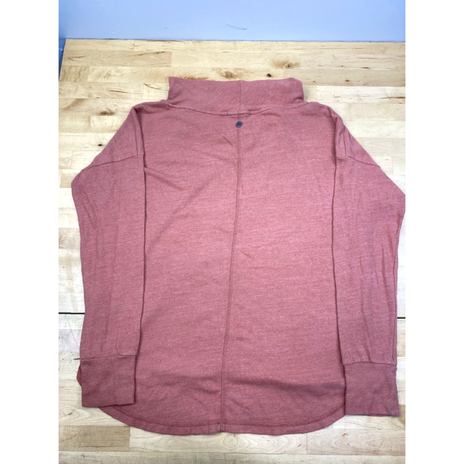 Prana prAna Sweatshirt Womens M Orange High Neck Casual Long Sleeve Size M / US 6-8 / IT 42-44 - 8 Thumbnail
