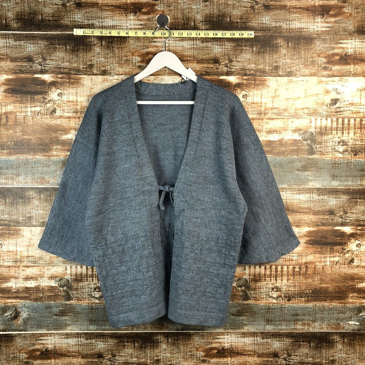 Vintage Japan vintage Grey Kimono #A2492 Size US M / EU 48-50 / 2 - 1 Thumbnail