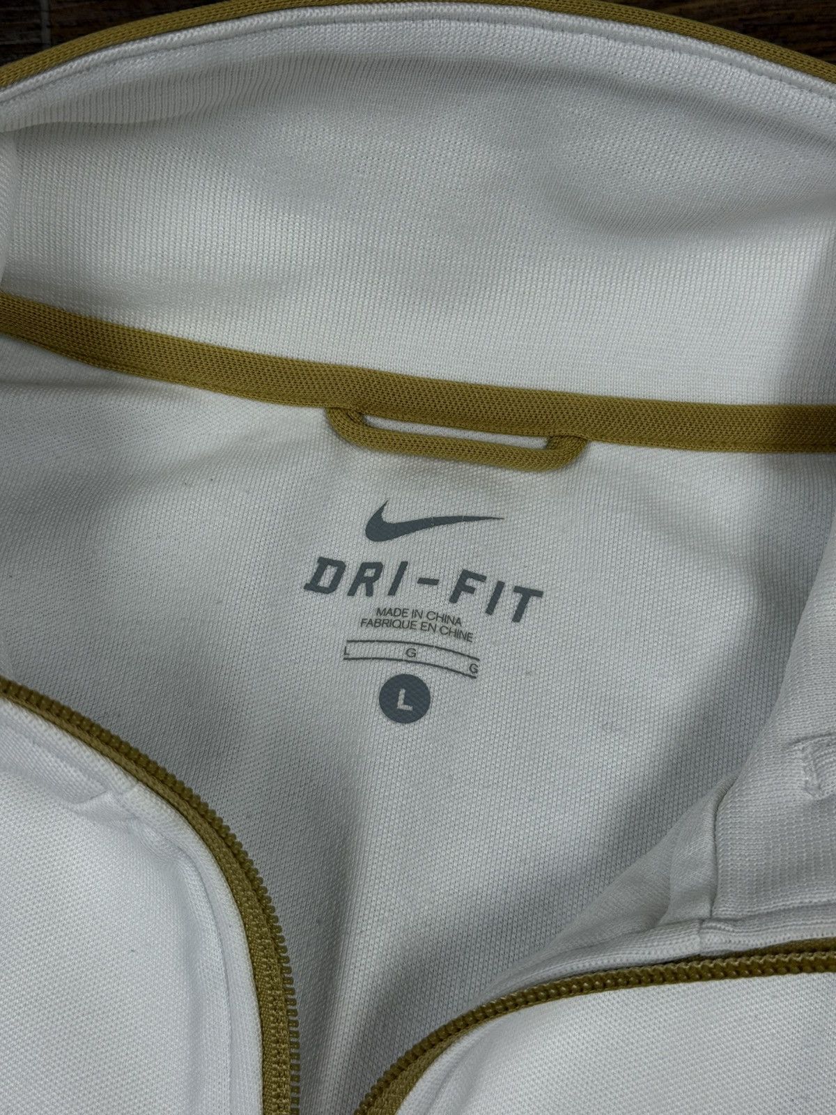 Nike Nike RF Roger Federer Wimbeldon 2010 White Zip Track Jacket Size US L / EU 52-54 / 3 - 19 Thumbnail